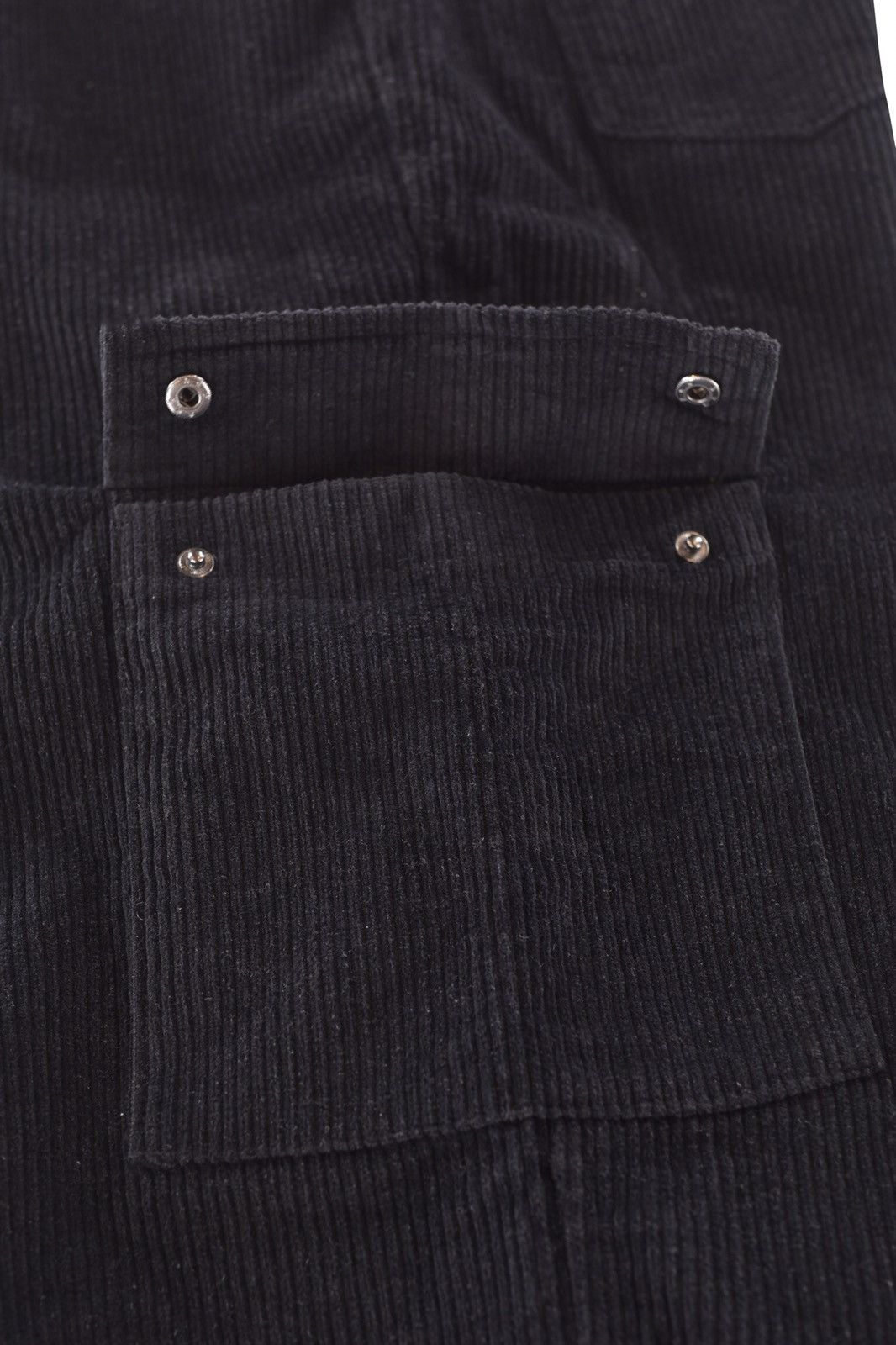 Vintage Corduroy Cargo Pants Black Size US 30 / EU 46 - 3 Thumbnail