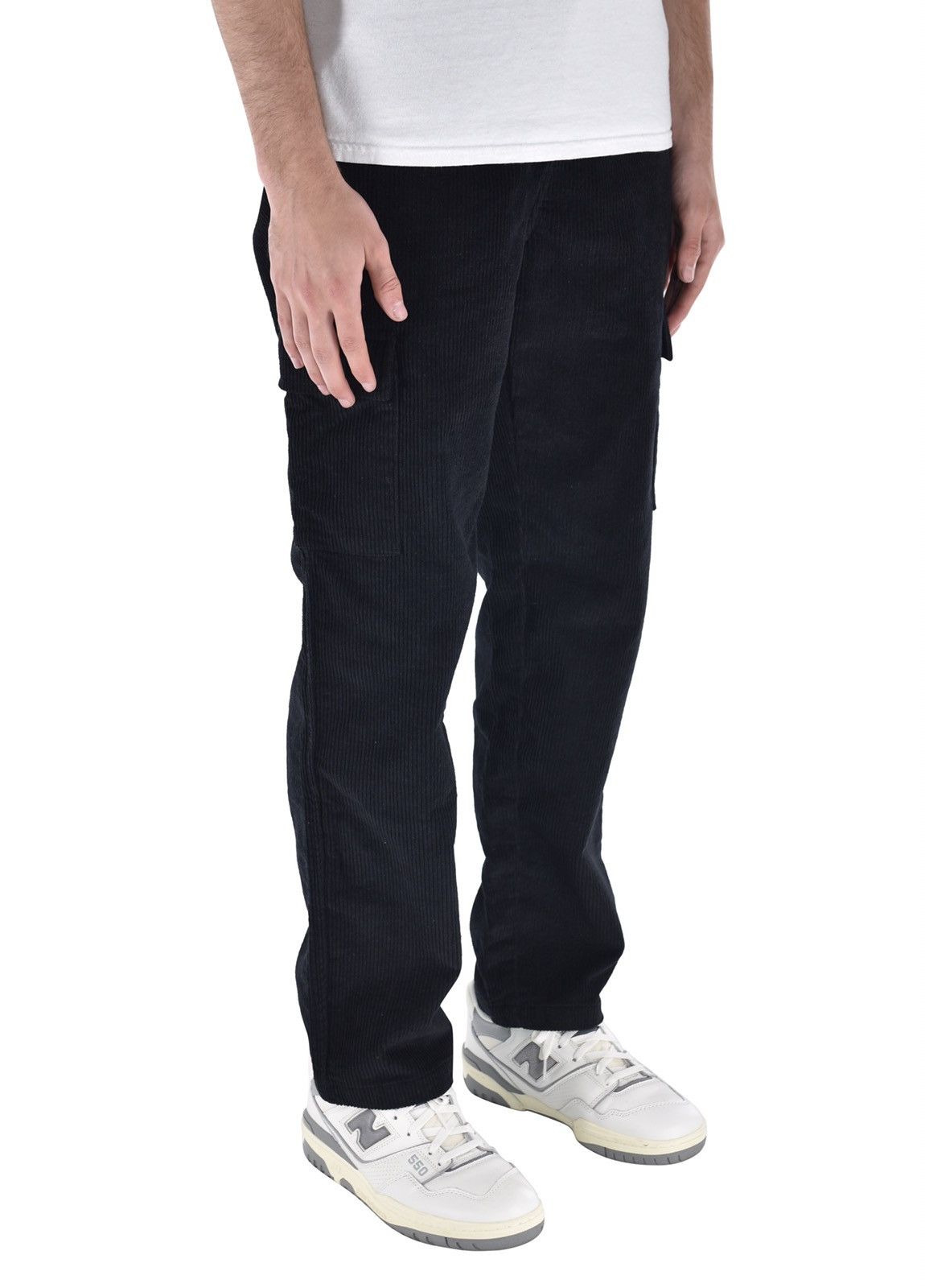 Vintage Corduroy Cargo Pants Black Size US 30 / EU 46 - 5 Thumbnail