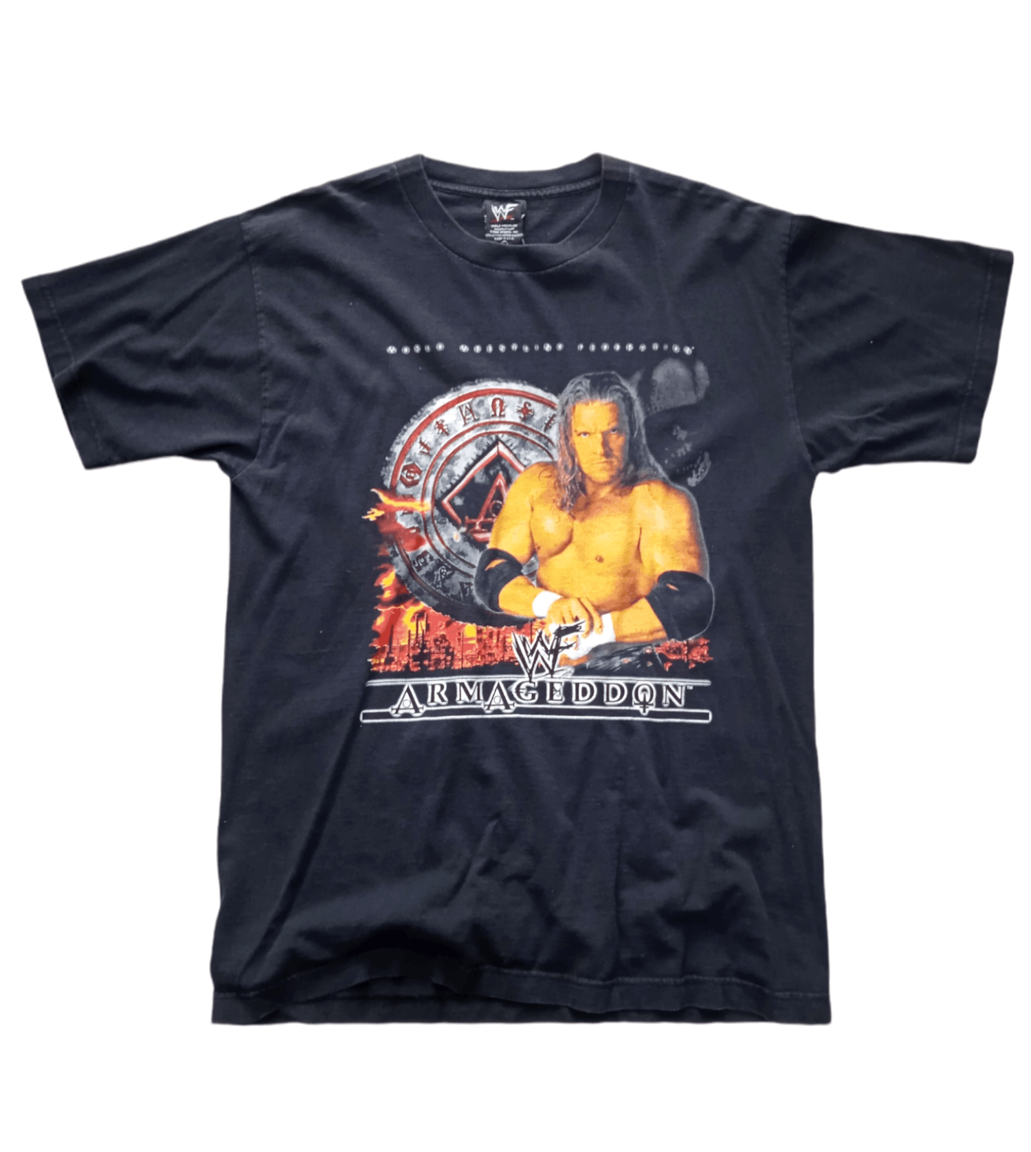 Vintage × Wwe × Wwf Vintage 90s WWF Armageddon 1999 PPV T-Shirt | Grailed