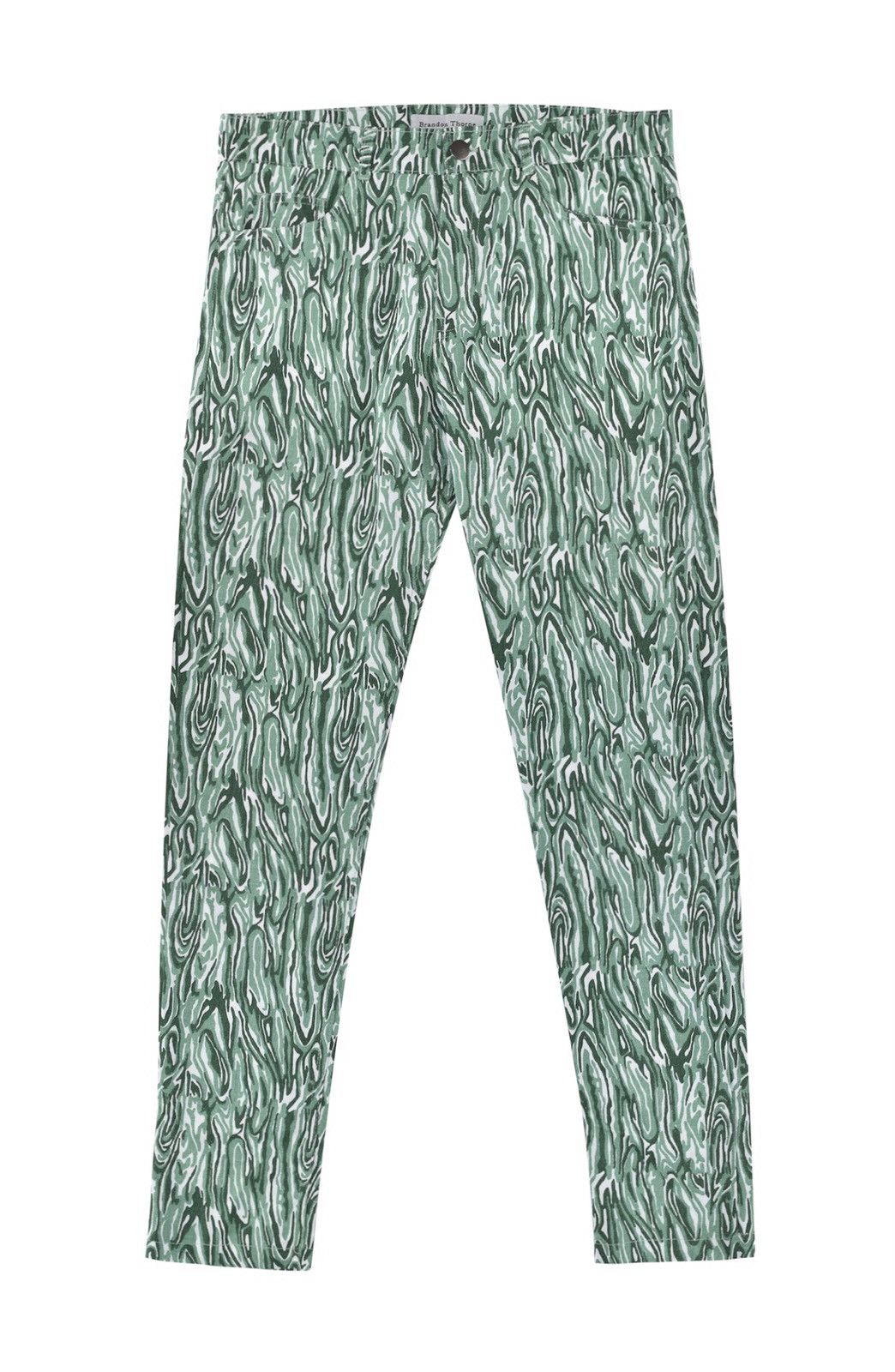Other Cotton Abstract Pants Mint Size US 34 / EU 50 - 3 Thumbnail