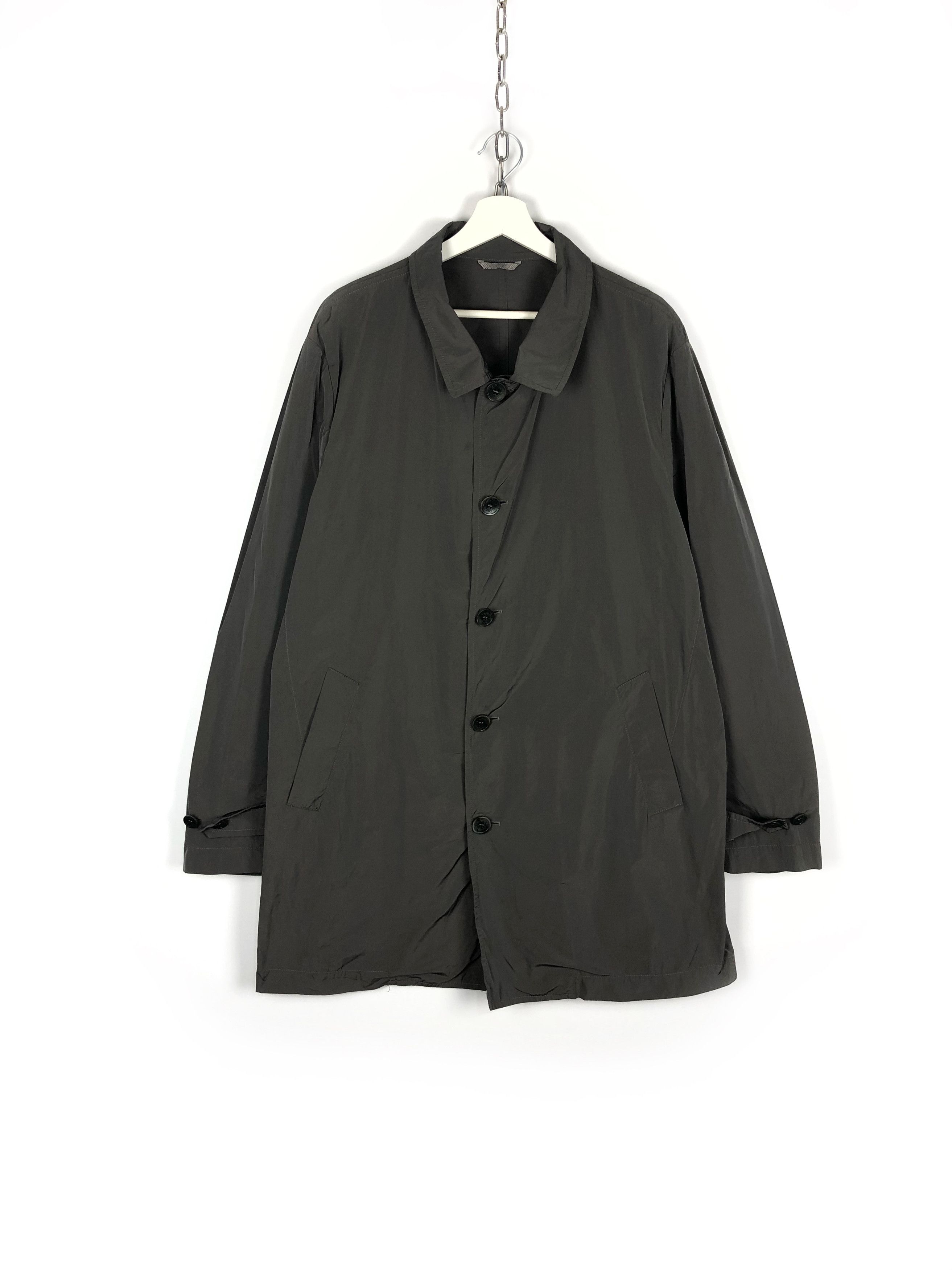 CANALI Men Rain & Wind Tech Resistant Jacket Italy Size 56