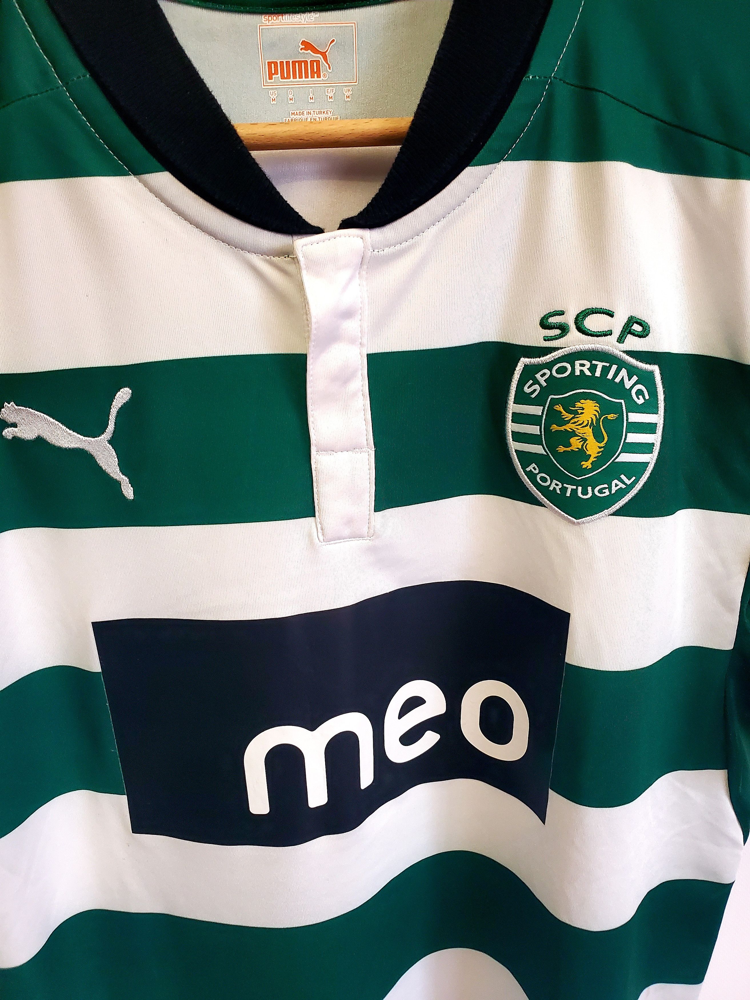 Puma SPORTS CLUB JERSEY LISBON PUMA LISBON SHIRT SOCCER Size US M / EU 48-50 / 2 - 2 Thumbnail
