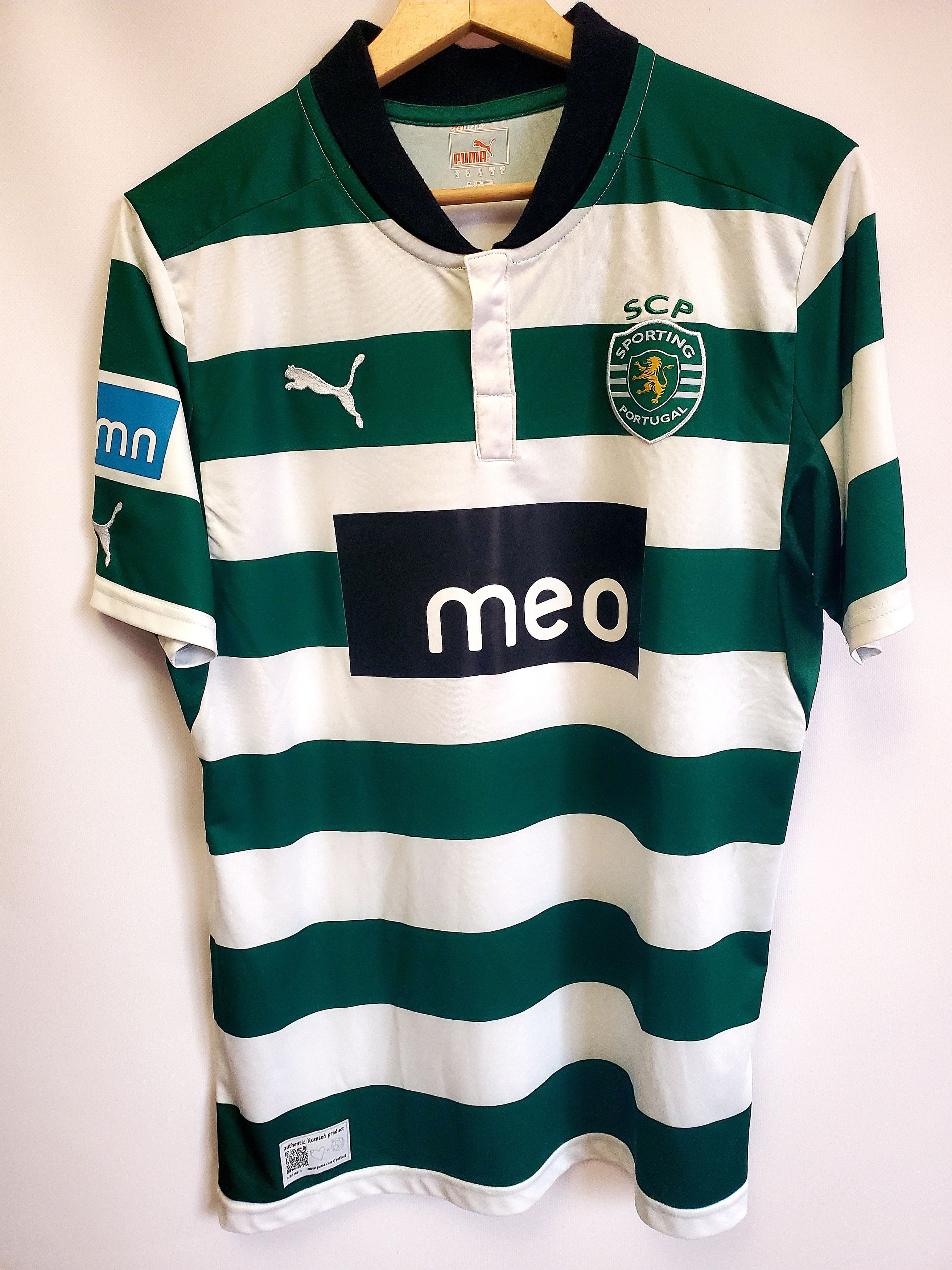 Puma SPORTS CLUB JERSEY LISBON PUMA LISBON SHIRT SOCCER Size US M / EU 48-50 / 2 - 1 Thumbnail