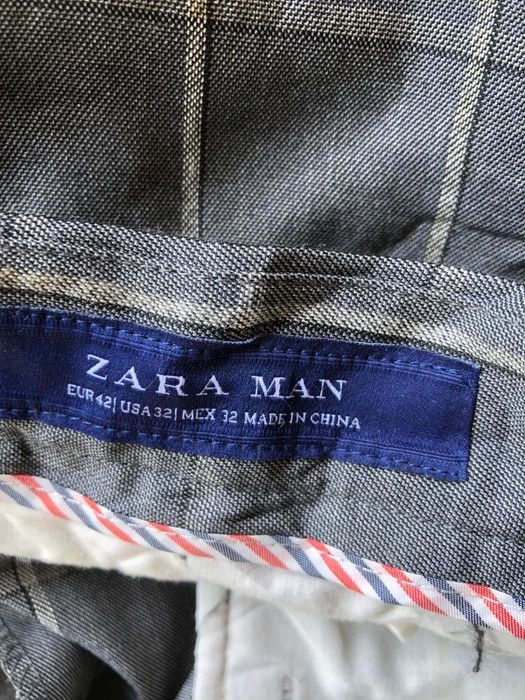 Zara Zara Man Plaid Tartan Casual Pant Size US 34 / EU 50 - 7 Thumbnail