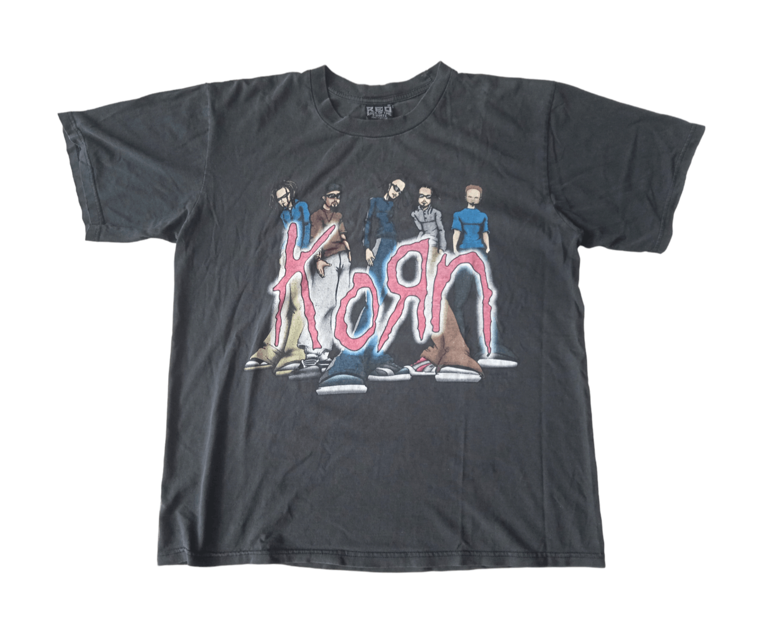 Vintage 90s Korn Bootleg T-Shirt Band Metal