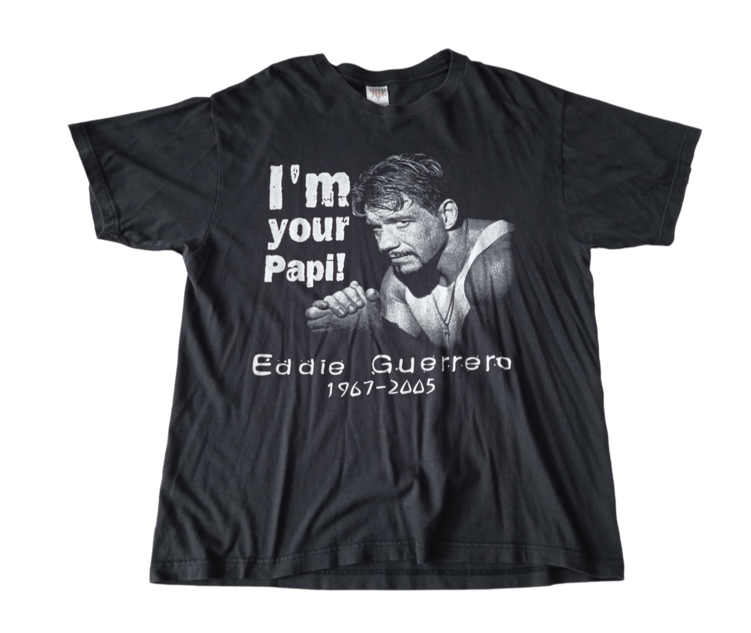 Vintage Vintage 00s WWE Eddie Guerrero T-Shirt Size US L / EU 52-54 / 3 - 1 Thumbnail