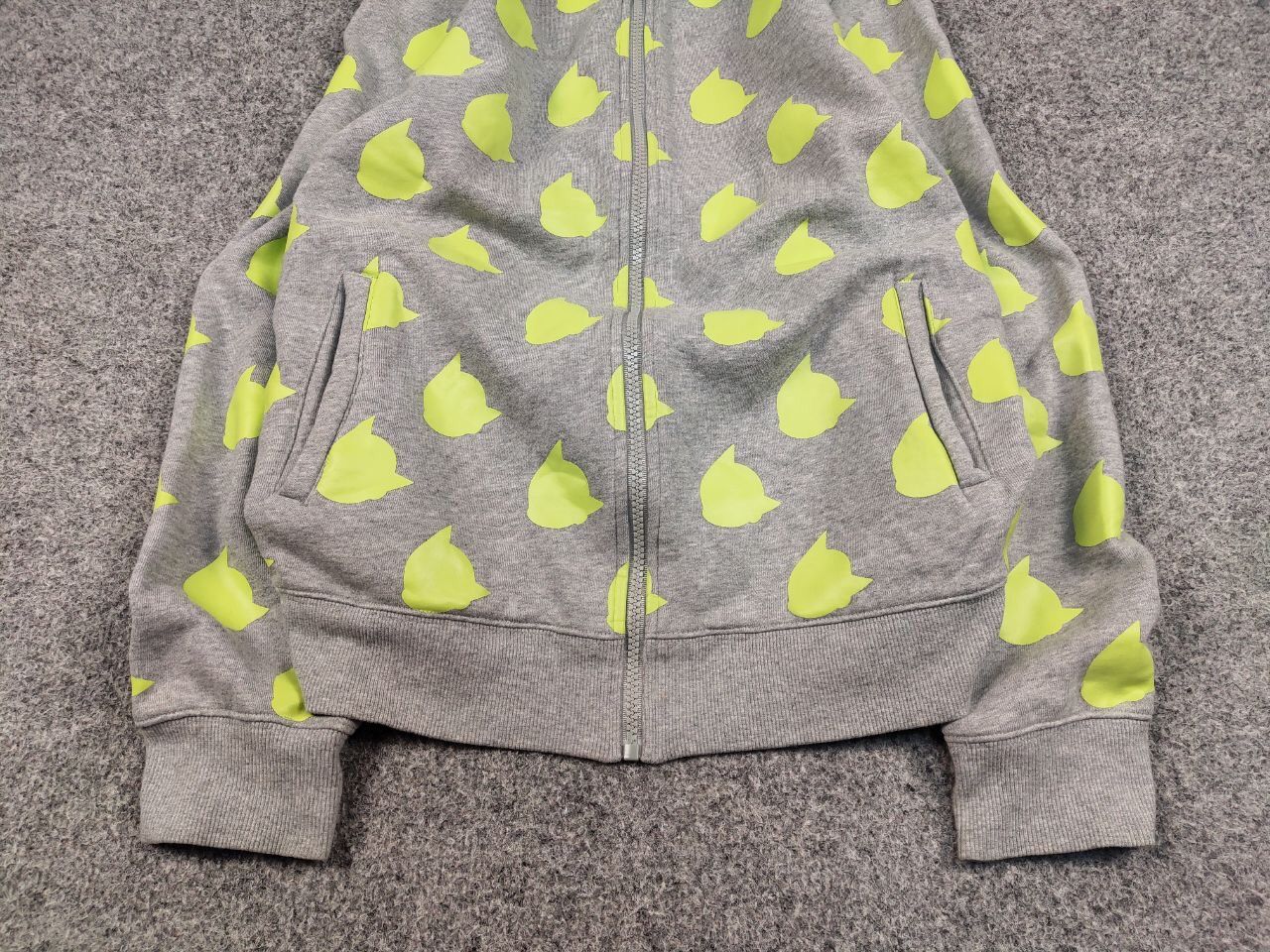 Anime Vintage Mighty Atom Anime Multi Logo tezuka Zip Gray Hoodie Size US L / EU 52-54 / 3 - 9 Thumbnail