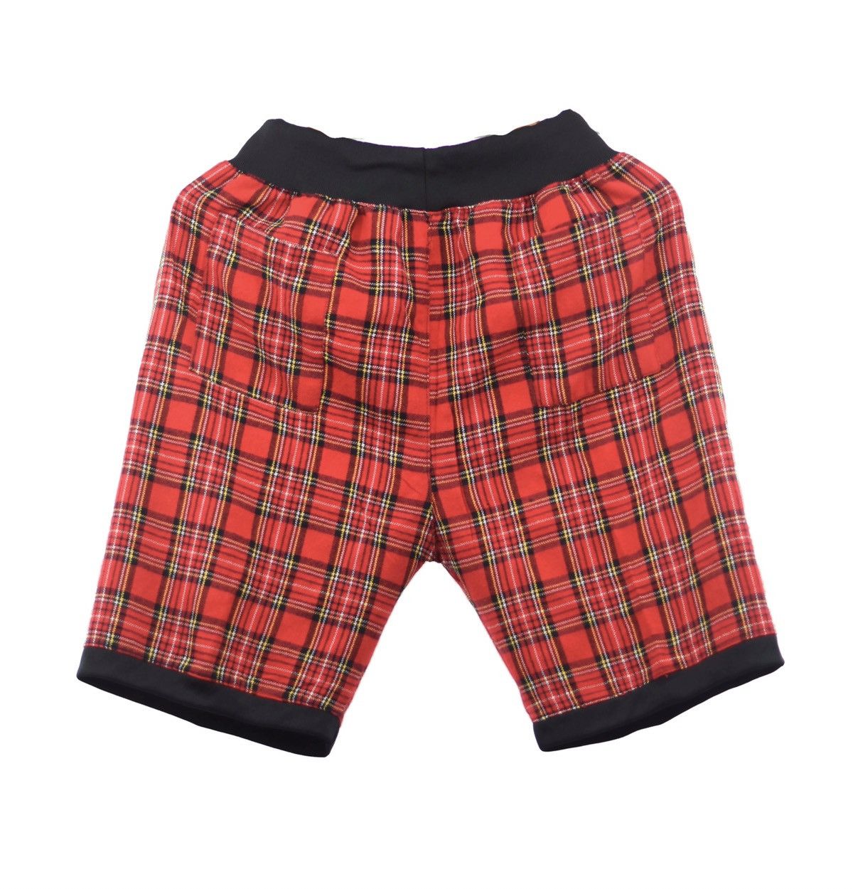 Vintage Plaid basketball shorts red XS Size US 26 / EU 42 - 2 Thumbnail
