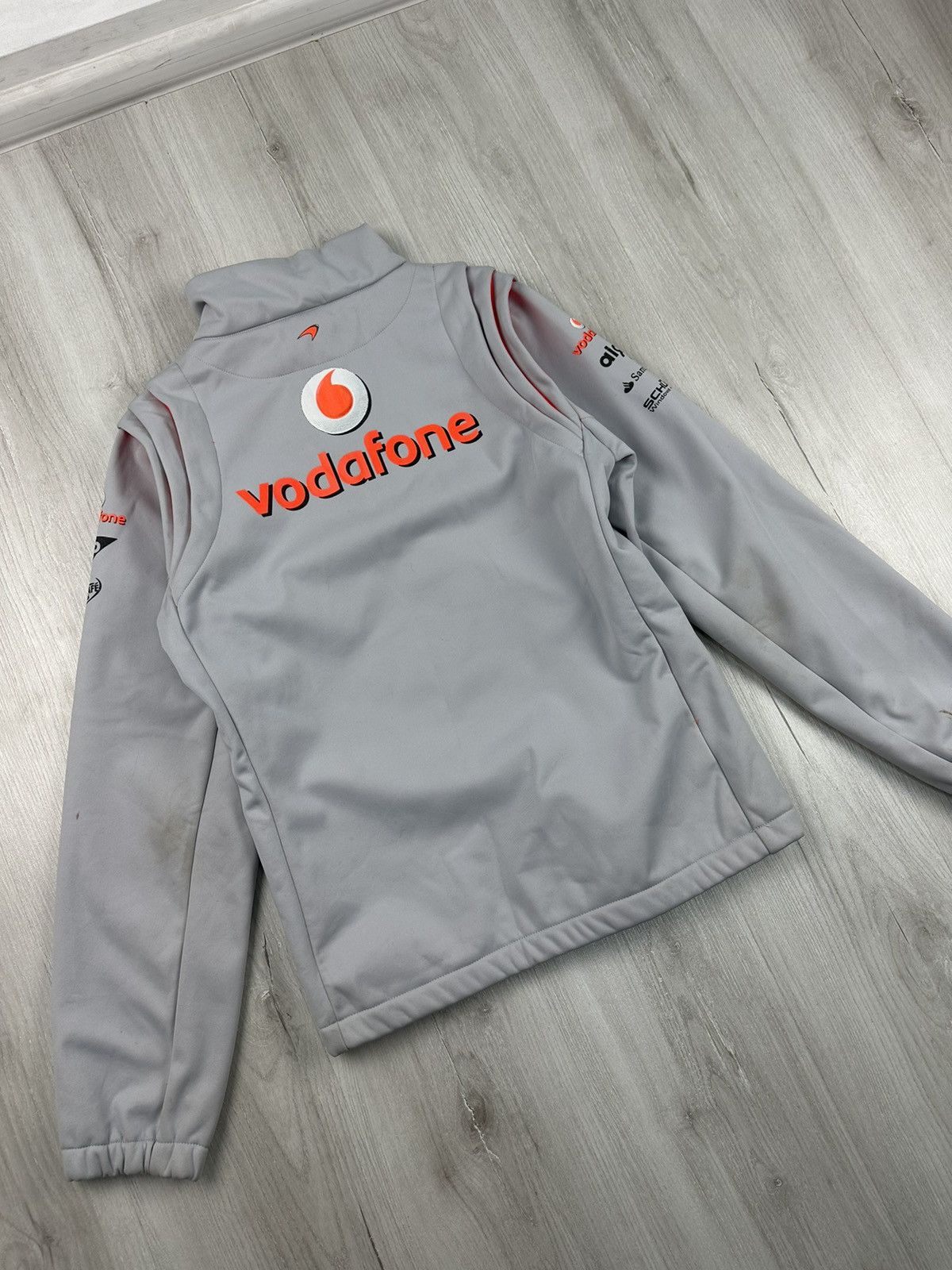 Malcolm McLaren Vodafone McLaren Mercedes Benz racing 1/4 zip top Size L / US 10 / IT 46 - 6 Thumbnail