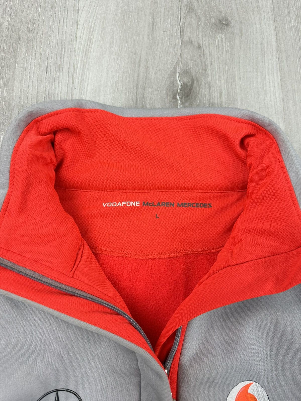 Malcolm McLaren Vodafone McLaren Mercedes Benz racing 1/4 zip top Size L / US 10 / IT 46 - 5 Thumbnail