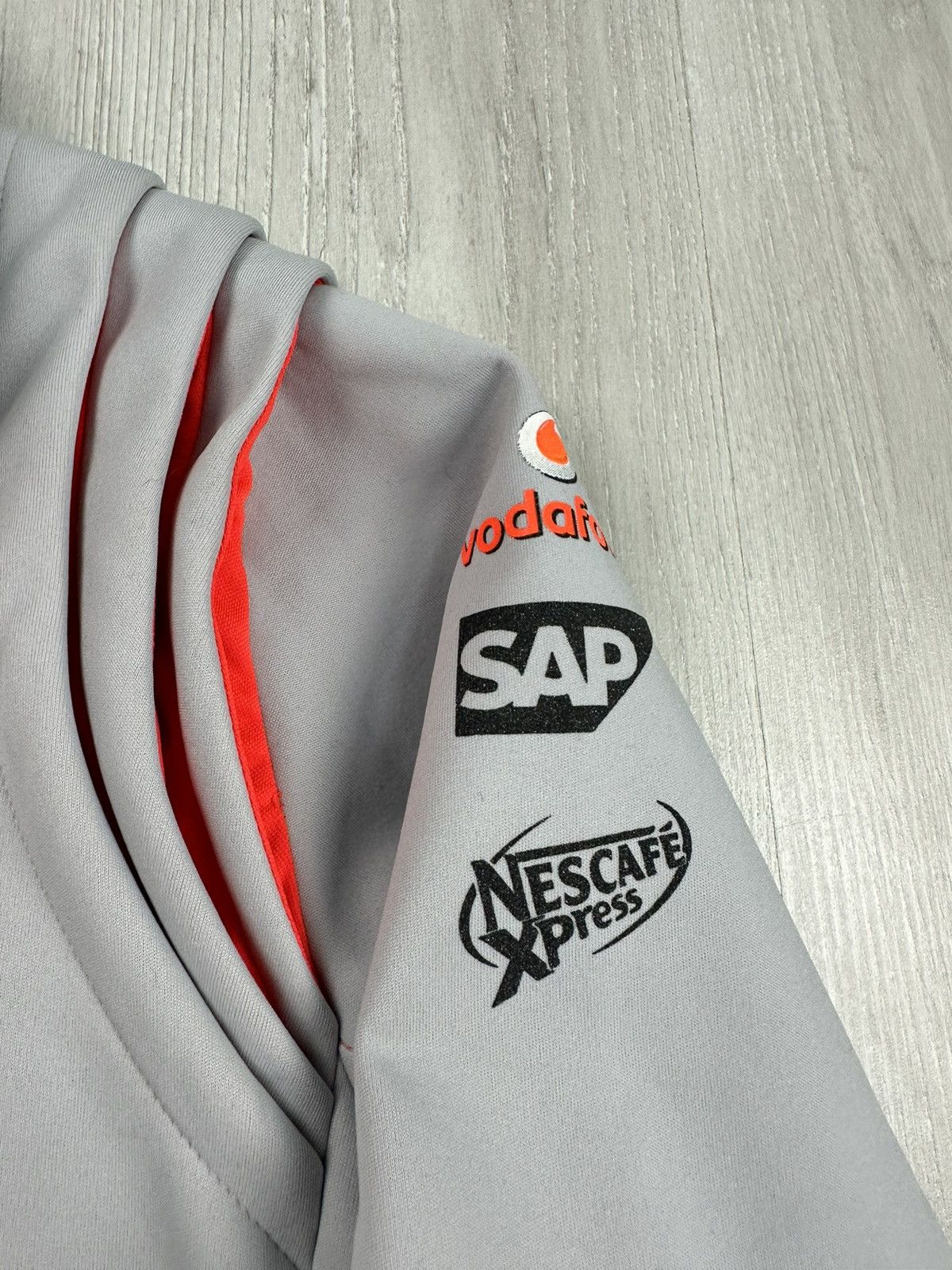 Malcolm McLaren Vodafone McLaren Mercedes Benz racing 1/4 zip top Size L / US 10 / IT 46 - 4 Thumbnail