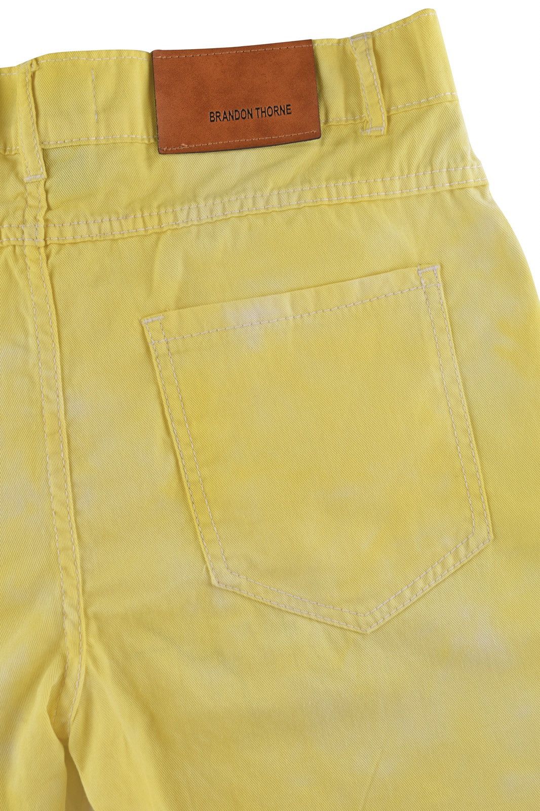 Vintage Dyed Denim Yellow Size US 34 / EU 50 - 5 Thumbnail
