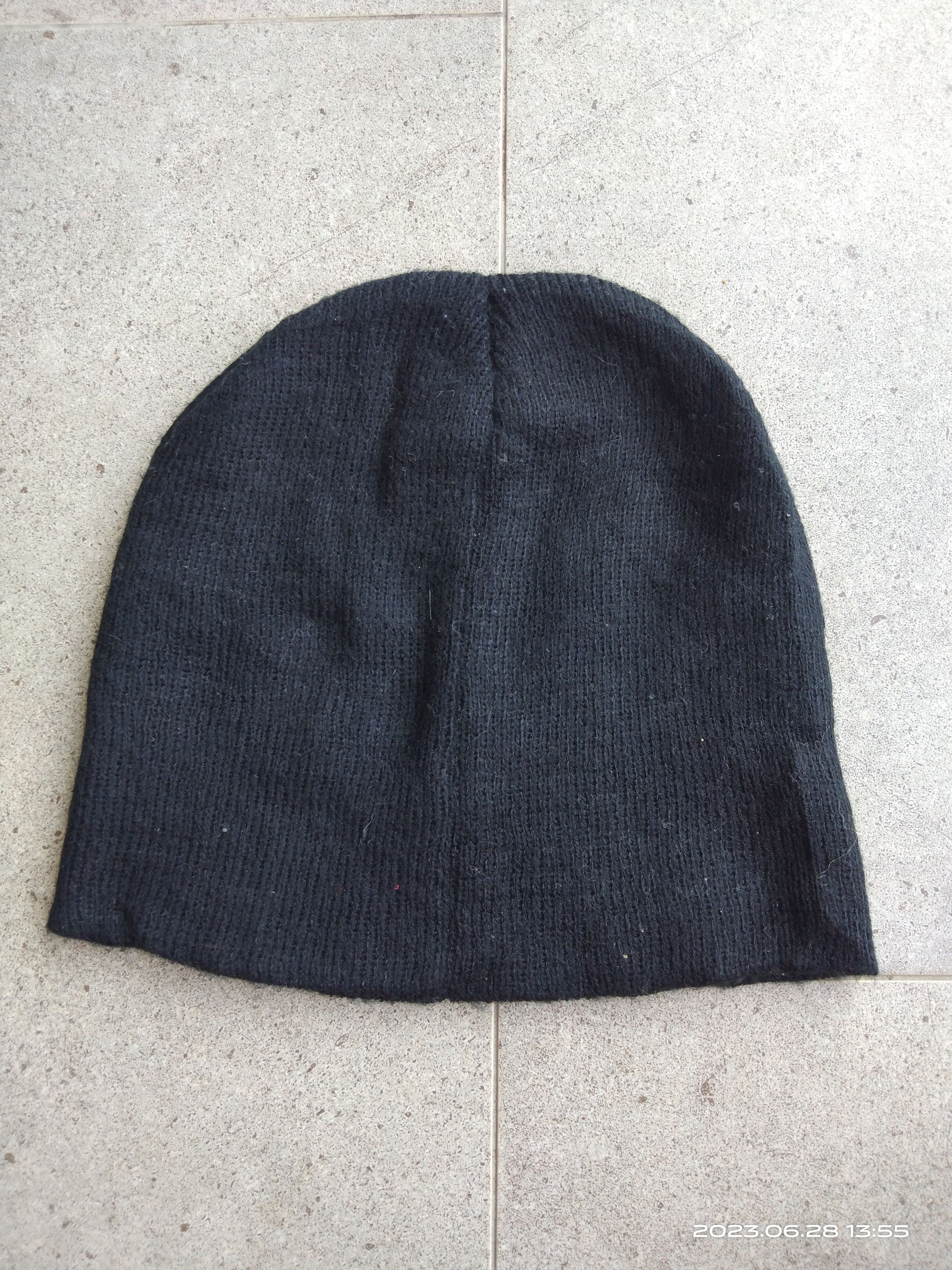Other SKULL CROSSBONE BLACK BEANIE HAT Size ONE SIZE - 2 Thumbnail