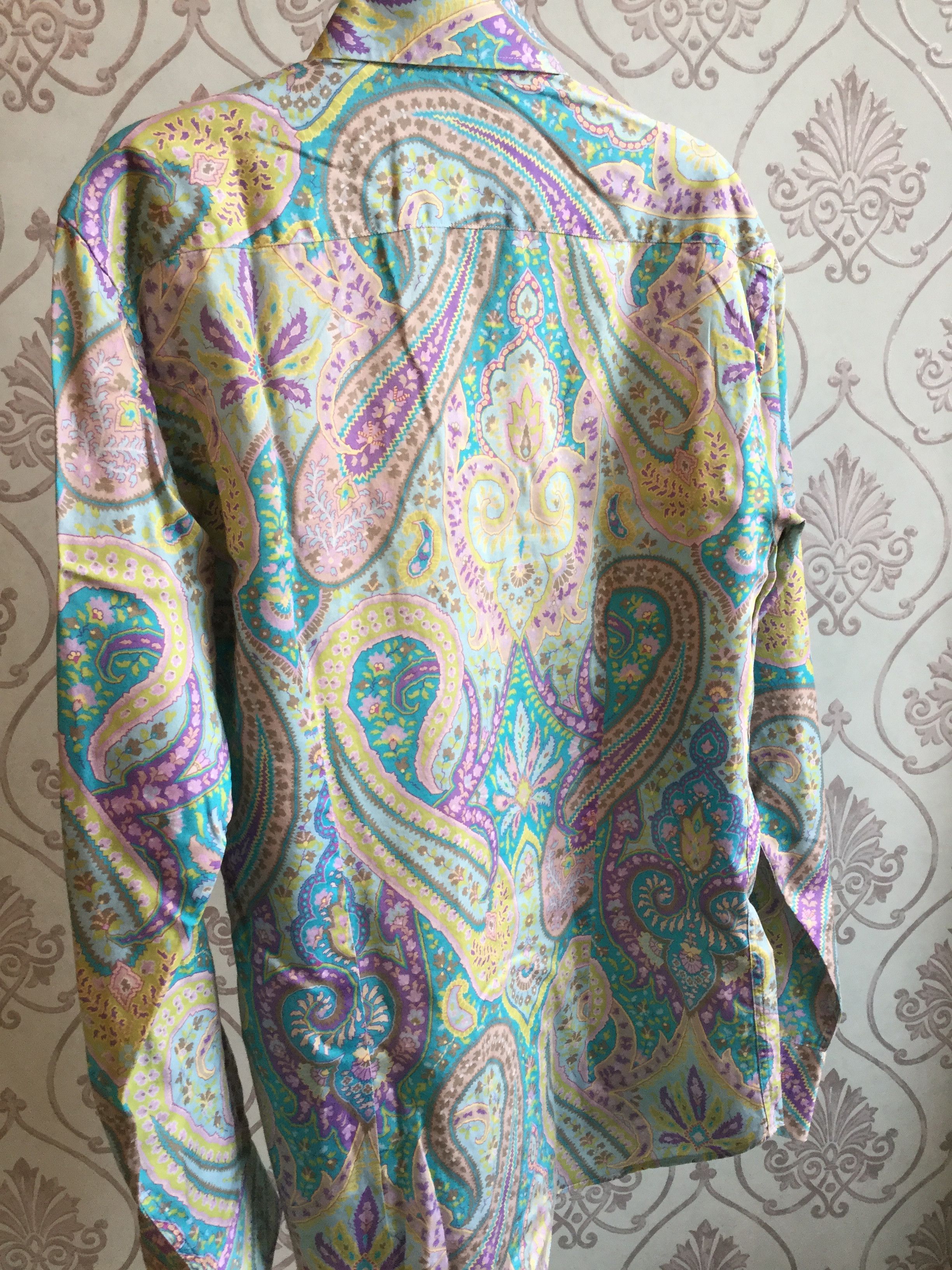 Etro GRAIL! Silk paisley shirt.Like Gucci or Dior Size US S / EU 44-46 / 1 - 2 Thumbnail