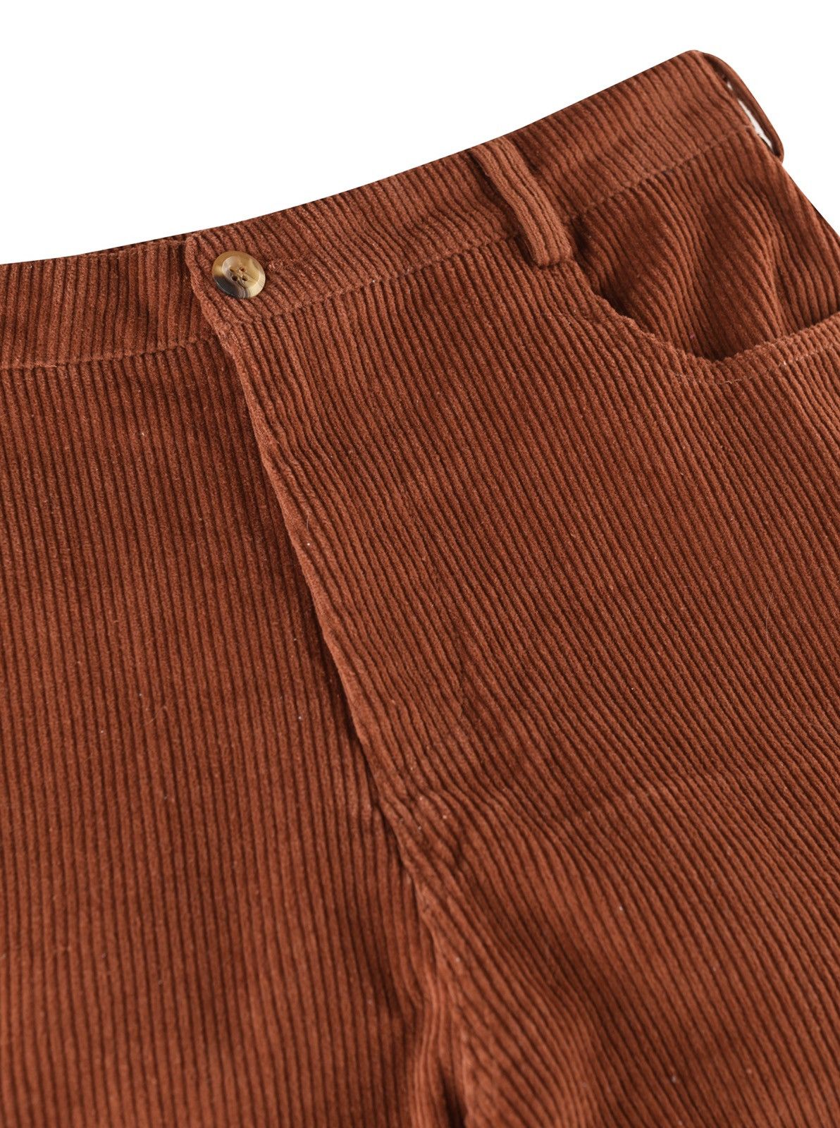 Other Vintage Corduroy Pants Burnt Orange Size US 38 / EU 54 - 5 Thumbnail