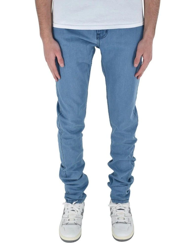 Vintage Stacked Denim Light Wash Size US 42 / EU 58 - 1 Thumbnail
