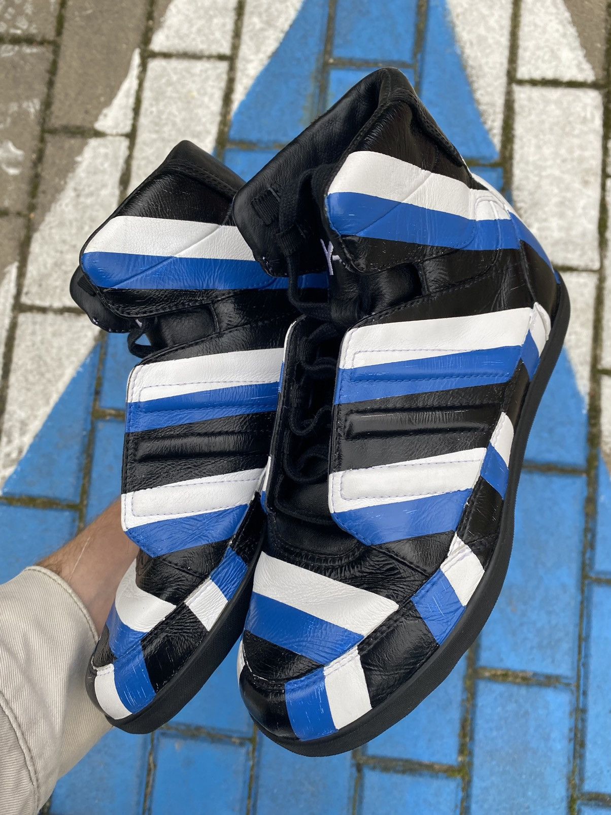Adidas × Y-3 × Yohji Yamamoto Vintage Sample Y-3 2001 never released leather sneakers Size US 5 / EU 37 - 9 Thumbnail