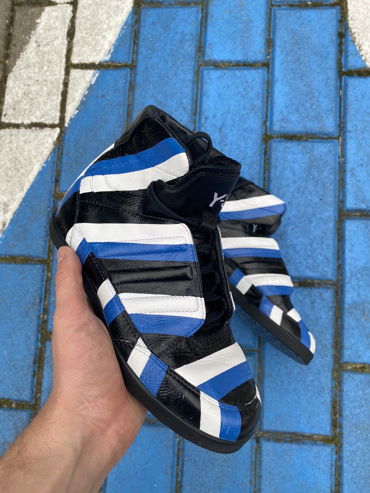 Adidas × Y-3 × Yohji Yamamoto Vintage Sample Y-3 2001 never released leather sneakers Size US 5 / EU 37 - 1 Thumbnail