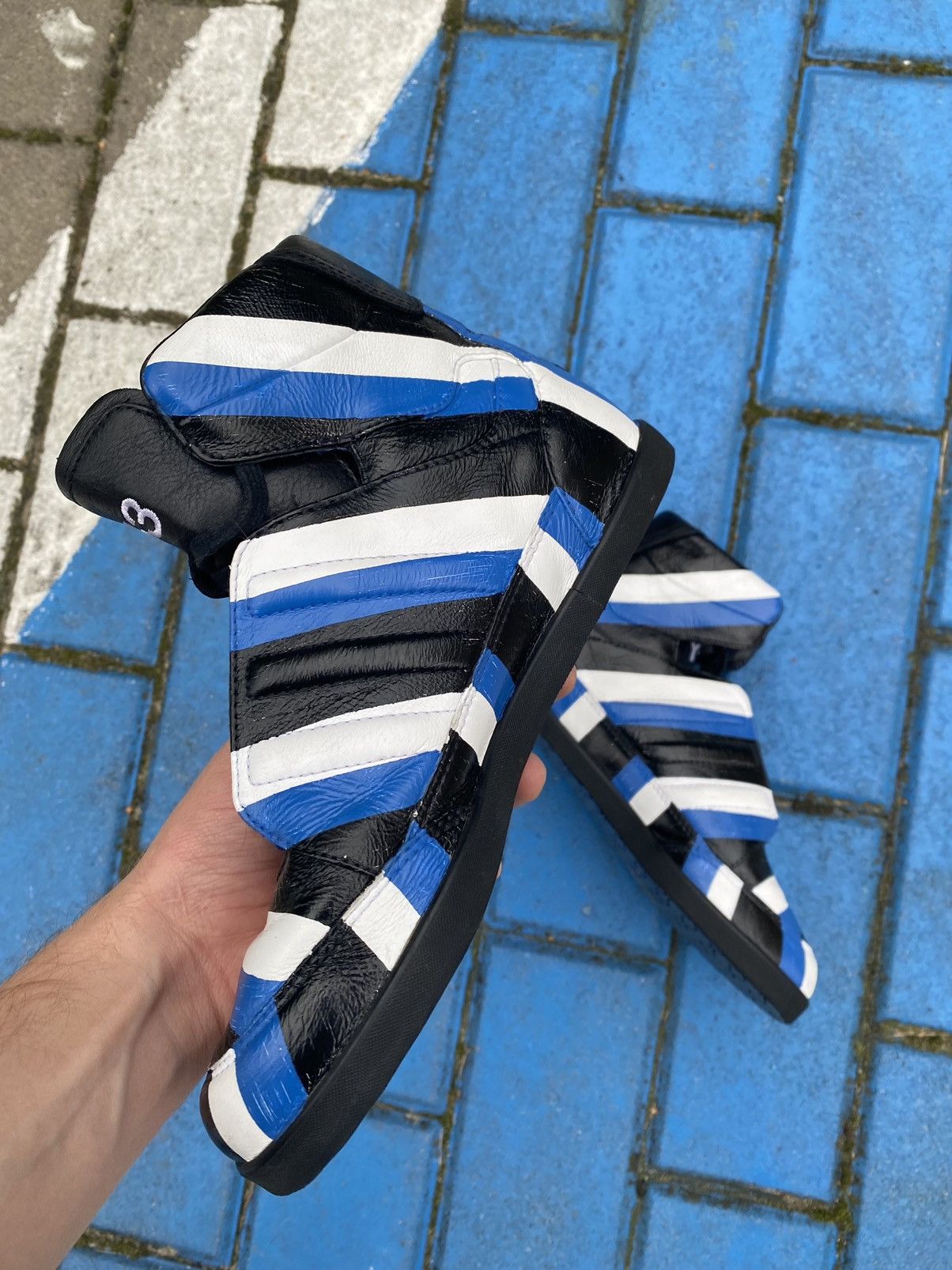 Adidas × Y-3 × Yohji Yamamoto Vintage Sample Y-3 2001 never released leather sneakers Size US 5 / EU 37 - 3 Thumbnail