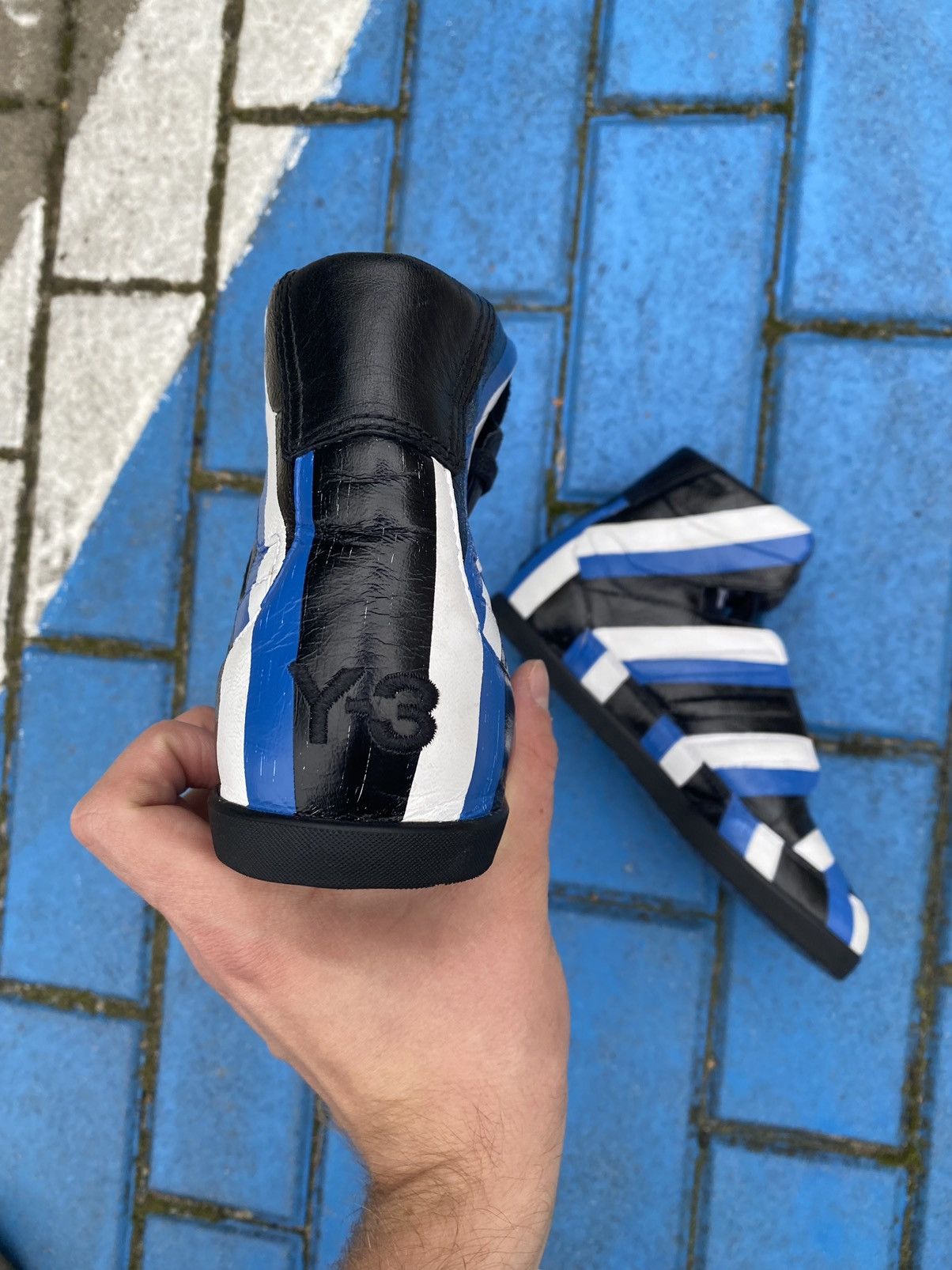 Adidas × Y-3 × Yohji Yamamoto Vintage Sample Y-3 2001 never released leather sneakers Size US 5 / EU 37 - 4 Thumbnail