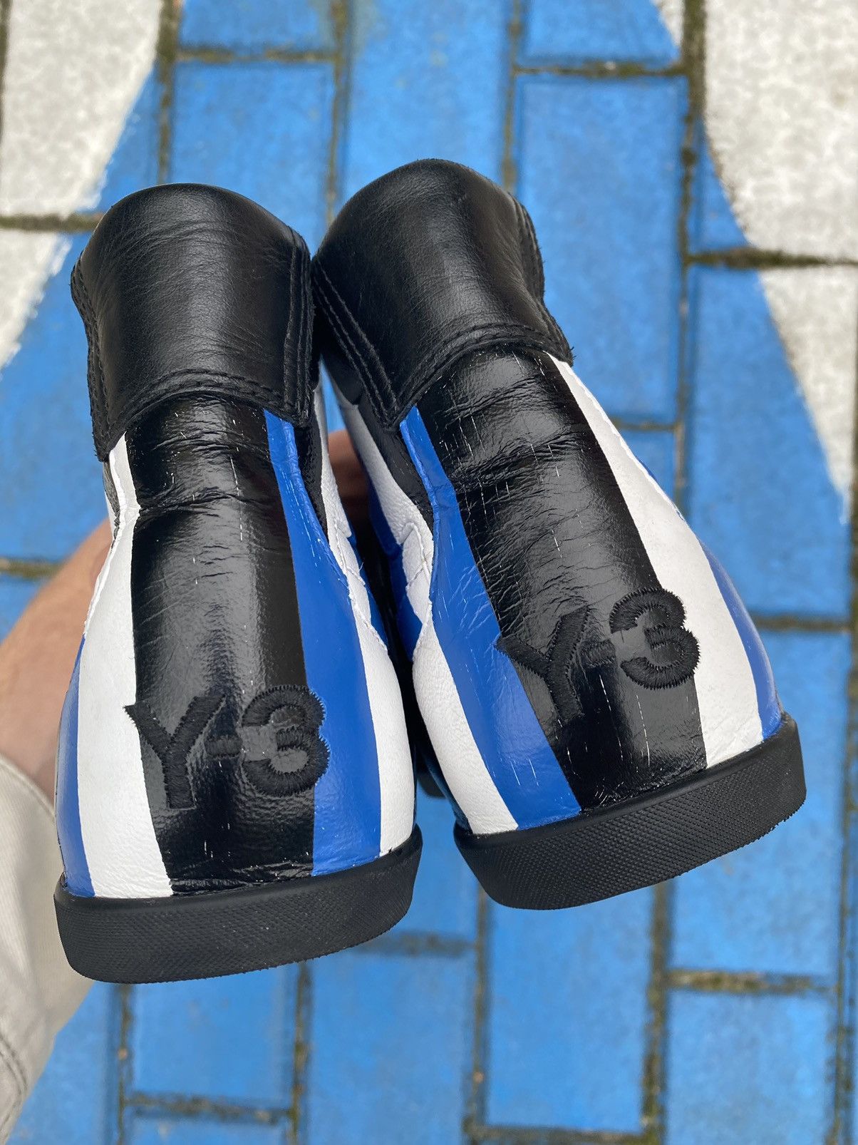 Adidas × Y-3 × Yohji Yamamoto Vintage Sample Y-3 2001 never released leather sneakers Size US 5 / EU 37 - 8 Thumbnail