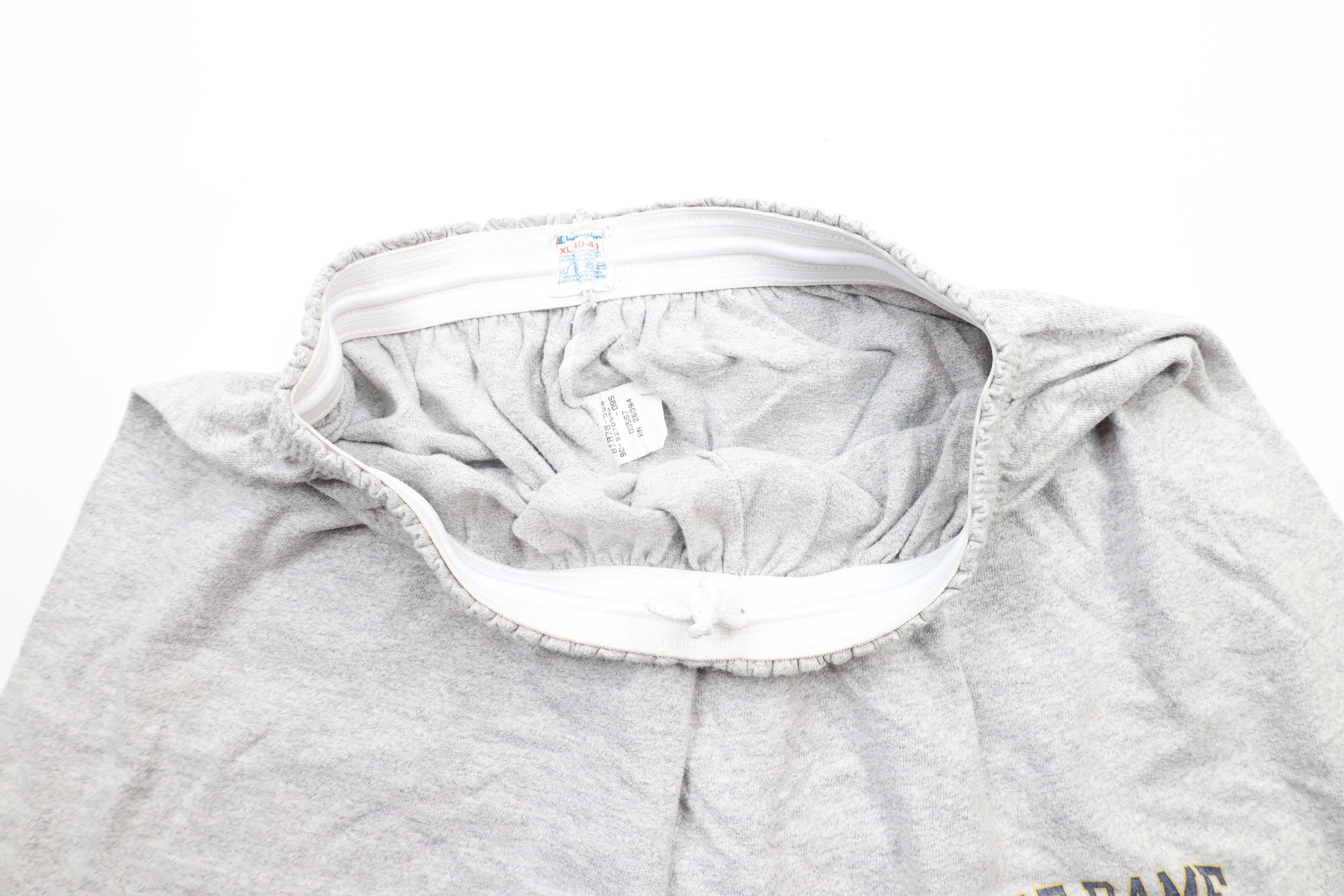 Champion × Vintage Vintage 80s Champion Above Knee Notre Dame University Shorts Size US 36 / EU 52 - 6 Thumbnail