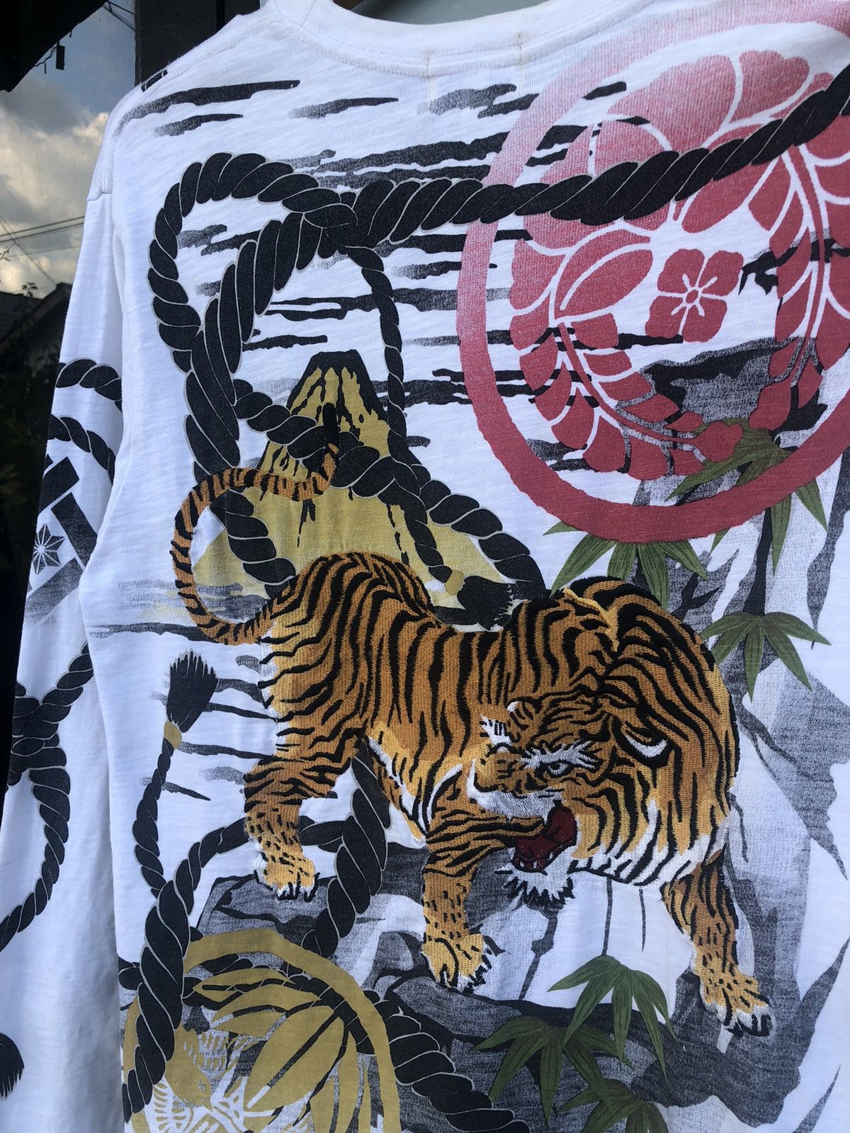 Japanese Brand Japanese Tradition Tiger Long Sleeve Like Ed Hardy Size US M / EU 48-50 / 2 - 4 Thumbnail
