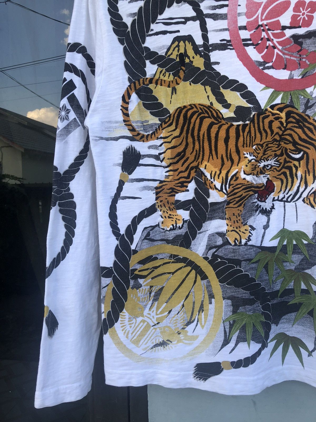 Japanese Brand Japanese Tradition Tiger Long Sleeve Like Ed Hardy Size US M / EU 48-50 / 2 - 3 Thumbnail