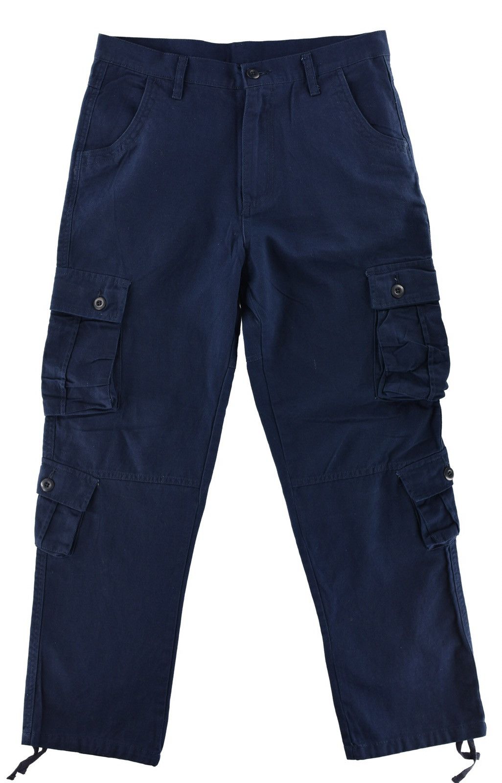 Japanese Brand 8 Pocket Cargo Pants Navy Size US 40 / EU 56 - 5 Thumbnail