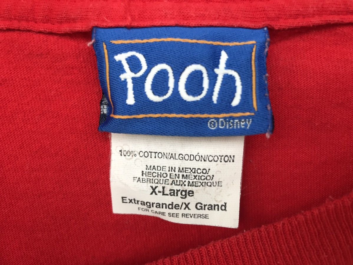 Cartoon Network Vintage 90s Winnie The Pooh and Tiger Red Tee Size US XL / EU 56 / 4 - 7 Thumbnail