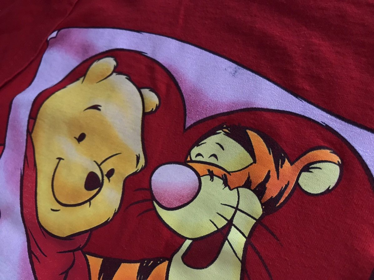 Cartoon Network Vintage 90s Winnie The Pooh and Tiger Red Tee Size US XL / EU 56 / 4 - 17 Thumbnail