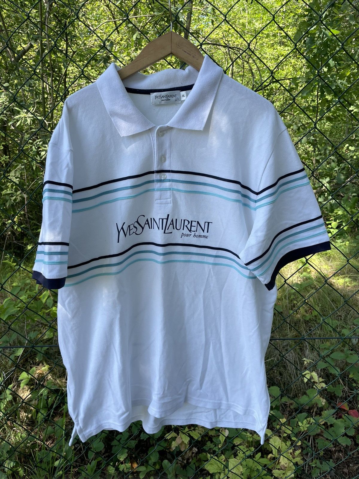 Vintage Ysl Pour Homme Yves Saint Laurent Vintage YSL Yves Saint Laurent Polo Grailed