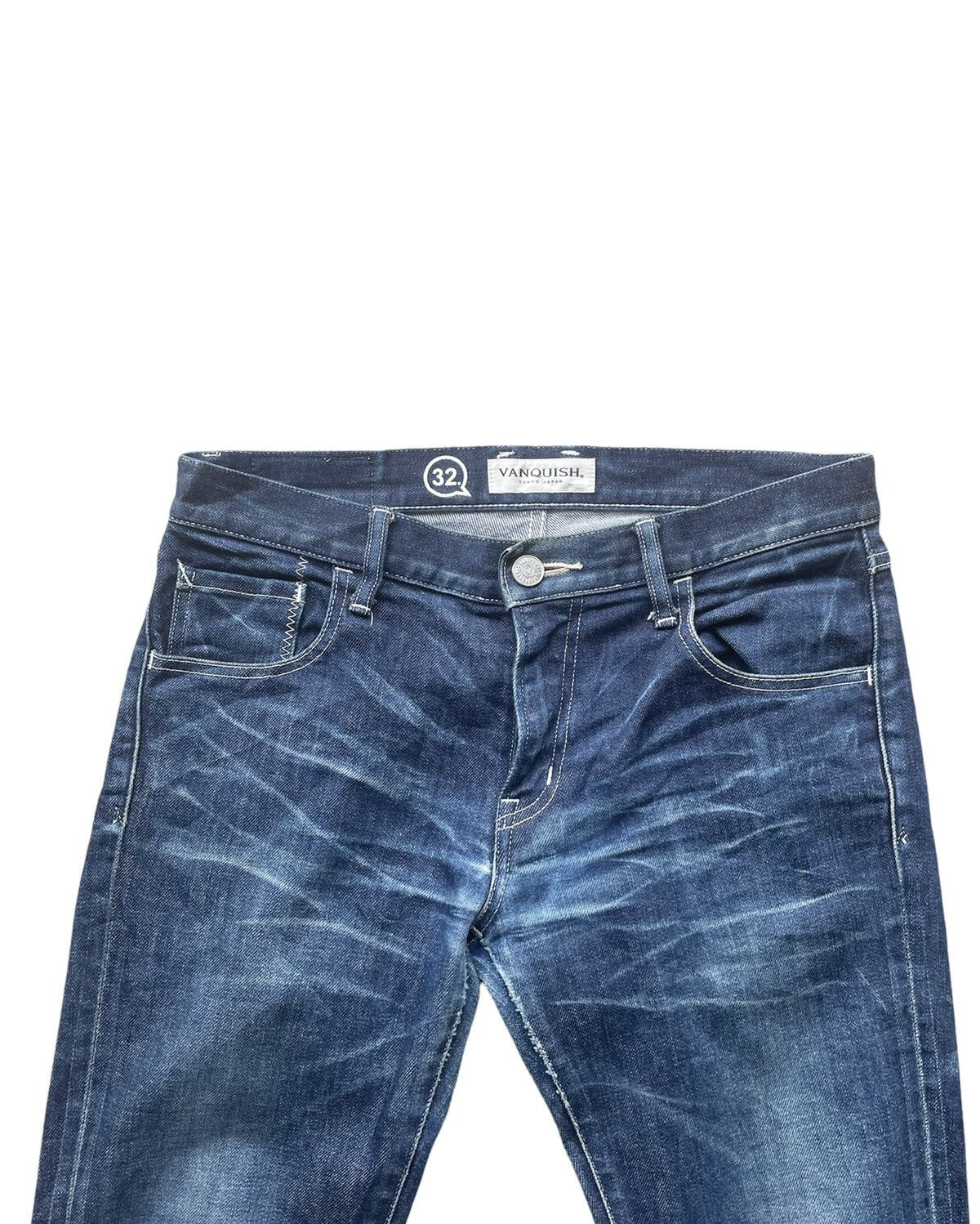 Japanese Brand × Vanquish × Vintage Vanquish Japan Aging Wash Denim Size US 33 - 5 Thumbnail