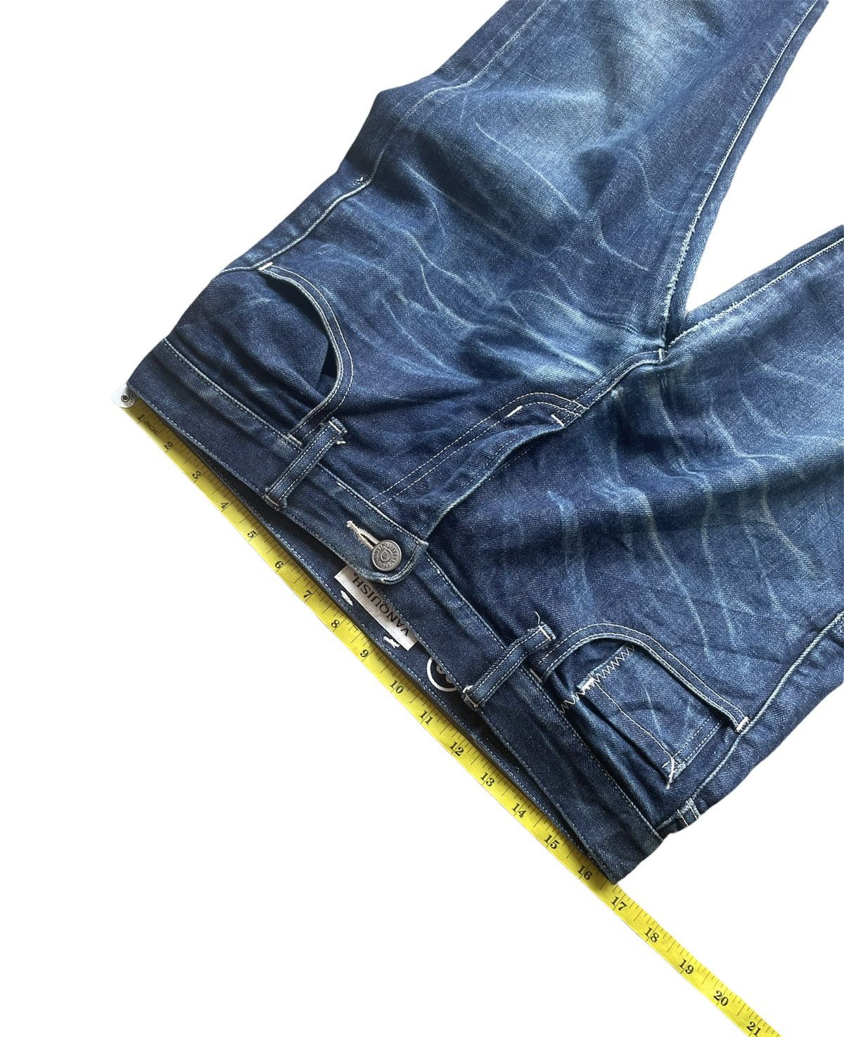 Japanese Brand × Vanquish × Vintage Vanquish Japan Aging Wash Denim Size US 33 - 2 Thumbnail