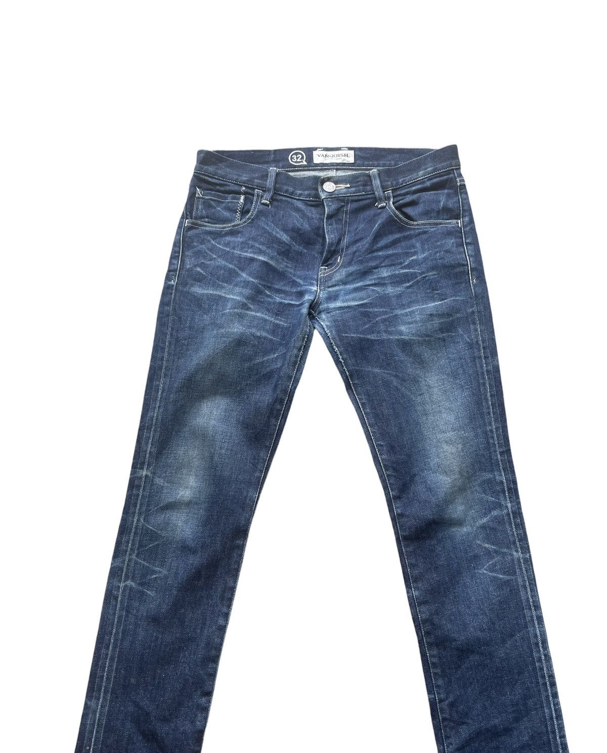 Japanese Brand × Vanquish × Vintage Vanquish Japan Aging Wash Denim Size US 33 - 4 Thumbnail