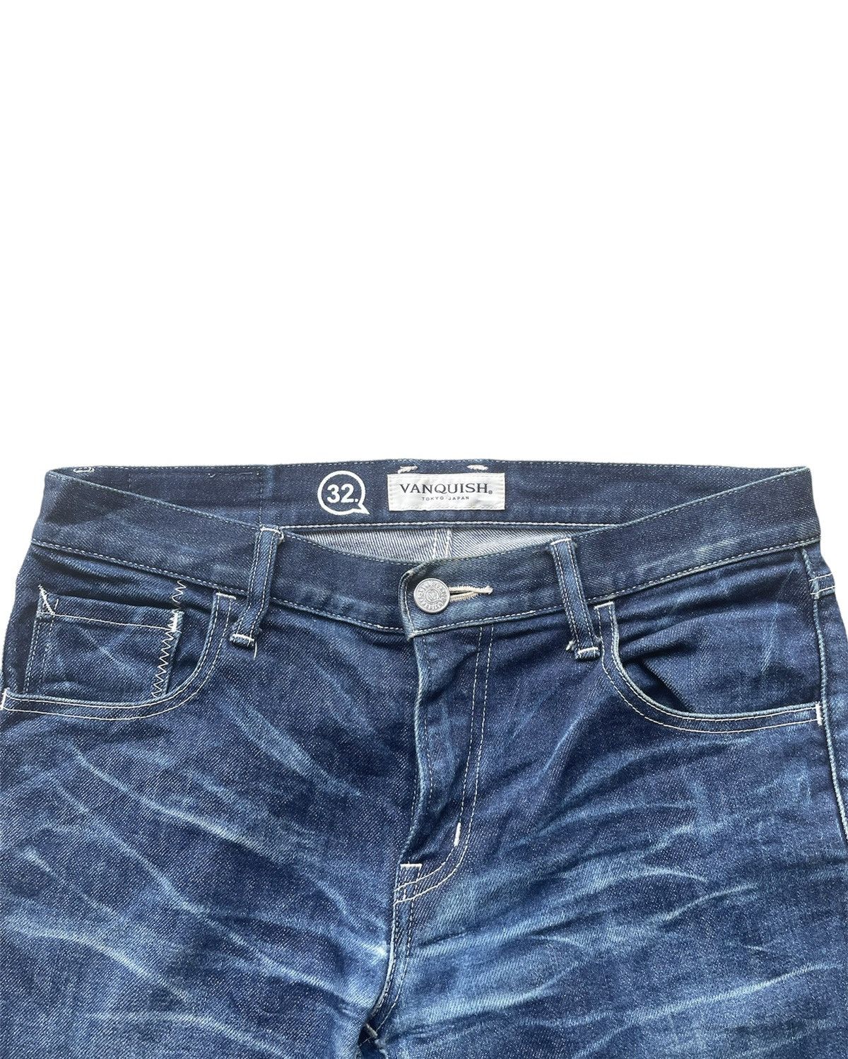 Japanese Brand × Vanquish × Vintage Vanquish Japan Aging Wash Denim Size US 33 - 7 Thumbnail
