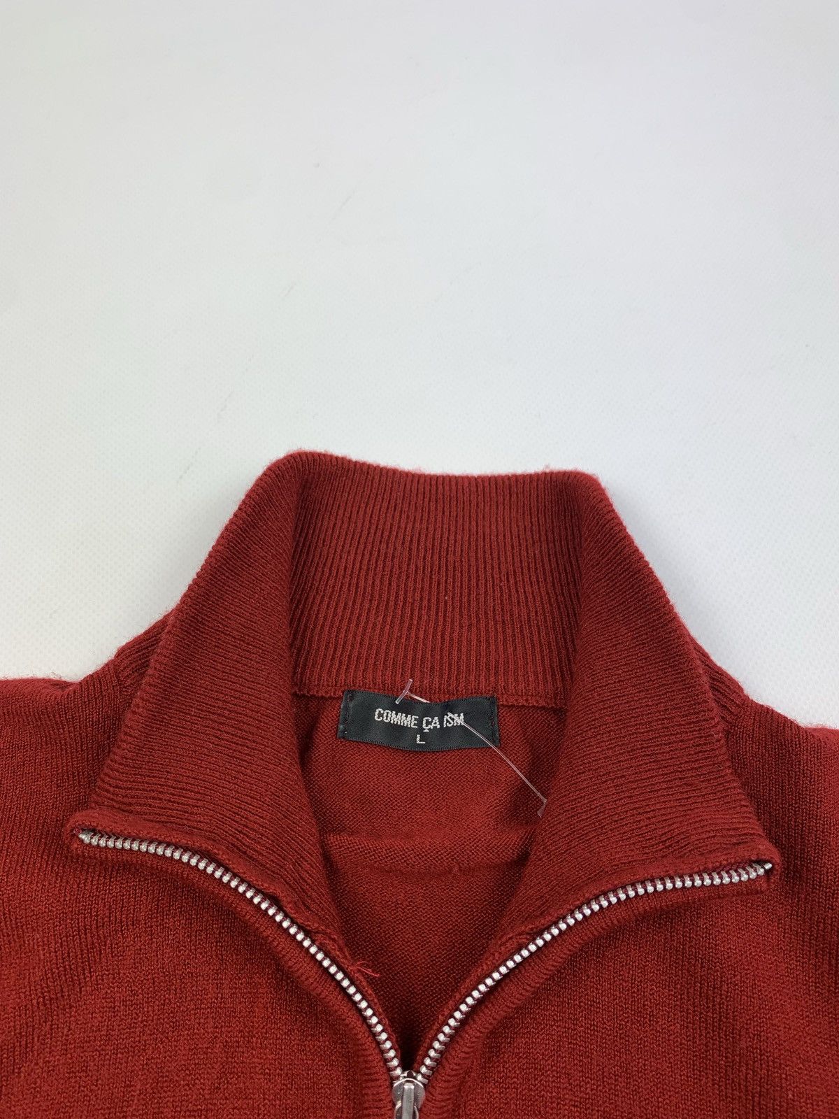 Comme Ca Ism × Japanese Brand Comme Ca Ism men’s 1/4 zip wool japan sweater pullover Size US L / EU 52-54 / 3 - 6 Thumbnail