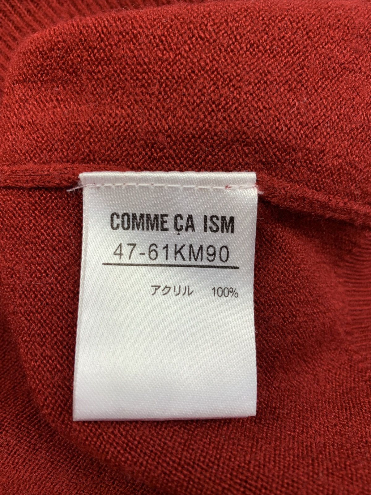 Comme Ca Ism × Japanese Brand Comme Ca Ism men’s 1/4 zip wool japan sweater pullover Size US L / EU 52-54 / 3 - 7 Thumbnail