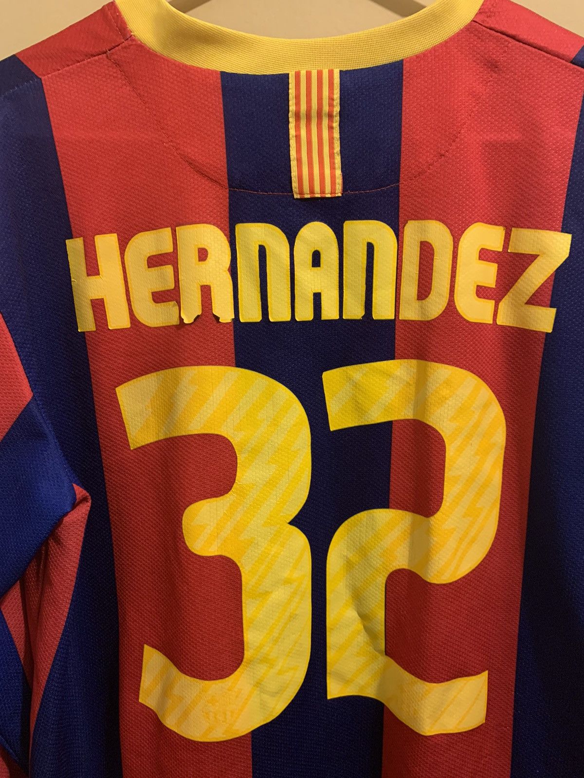 Nike × Vintage Vintage Nike F.C Barcelona long sleeve Size US L / EU 52-54 / 3 - 4 Thumbnail