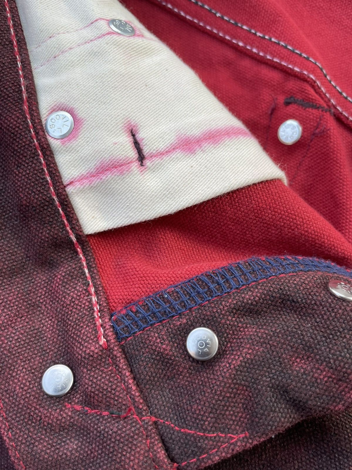 Japanese Brand × Vintage Shelter Lee Work 7 May 2025 Vintage Denim Size US 31 - 22 Thumbnail