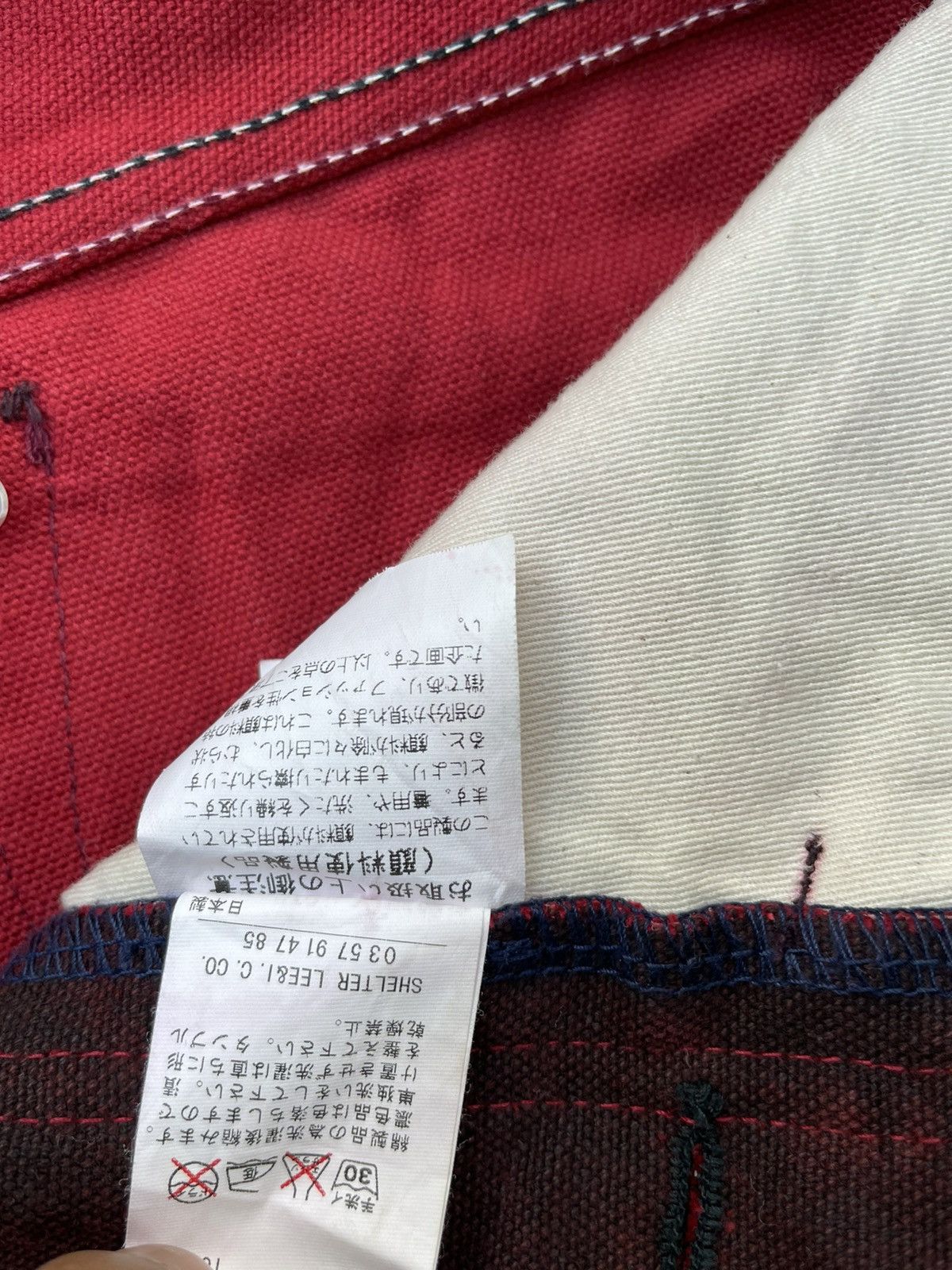 Japanese Brand × Vintage Shelter Lee Work 7 May 2025 Vintage Denim Size US 31 - 19 Thumbnail