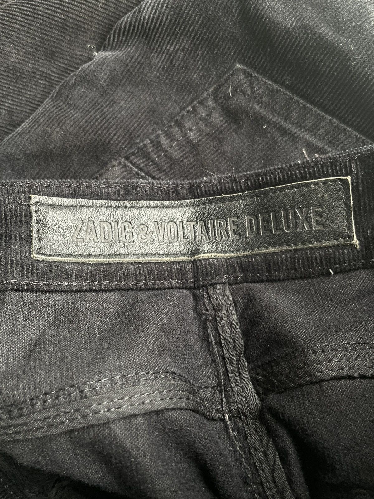 Vintage × Zadig & Voltaire Zadig & Voltaire Paul Deluxe Custom Coduroy Denim Size US 30 / EU 46 - 20 Thumbnail