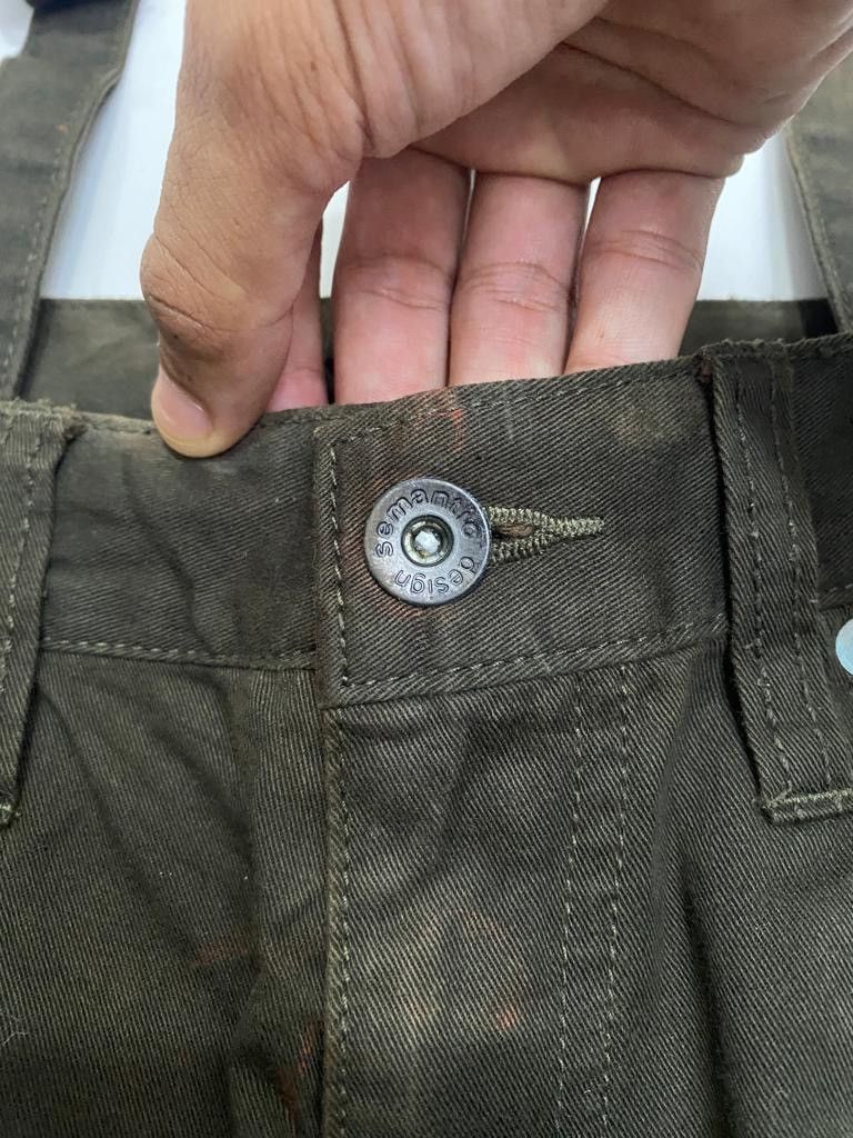 20471120 MULTI POCKET BONDAGE CARGO PANTS TRAVIS SCOTT STYLE SEMANTIC Size US 32 / EU 48 - 11 Thumbnail