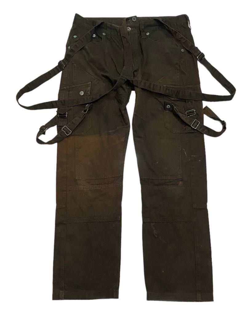 20471120 MULTI POCKET BONDAGE CARGO PANTS TRAVIS SCOTT STYLE SEMANTIC Size US 32 / EU 48 - 2 Thumbnail