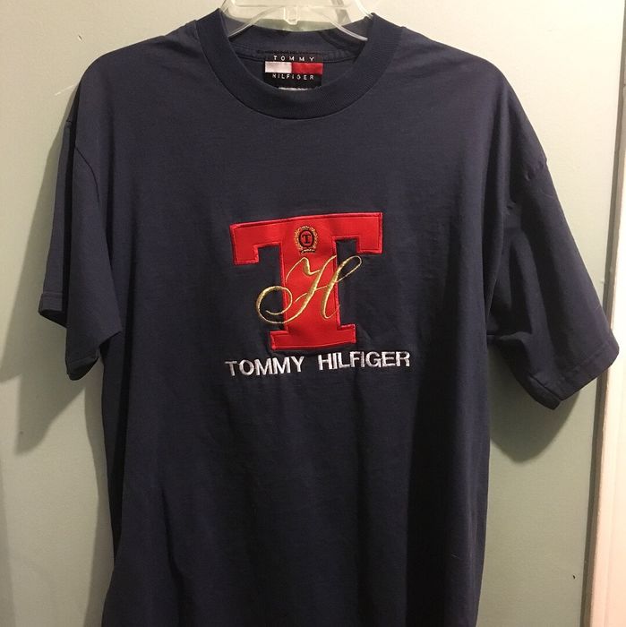 Vintage Vintage Old School Tommy Hilfiger Tee | Grailed