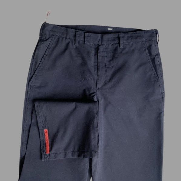 image of Vintage Prada Sport Gore-Tex Pants in Navy, Men's (Size 30)