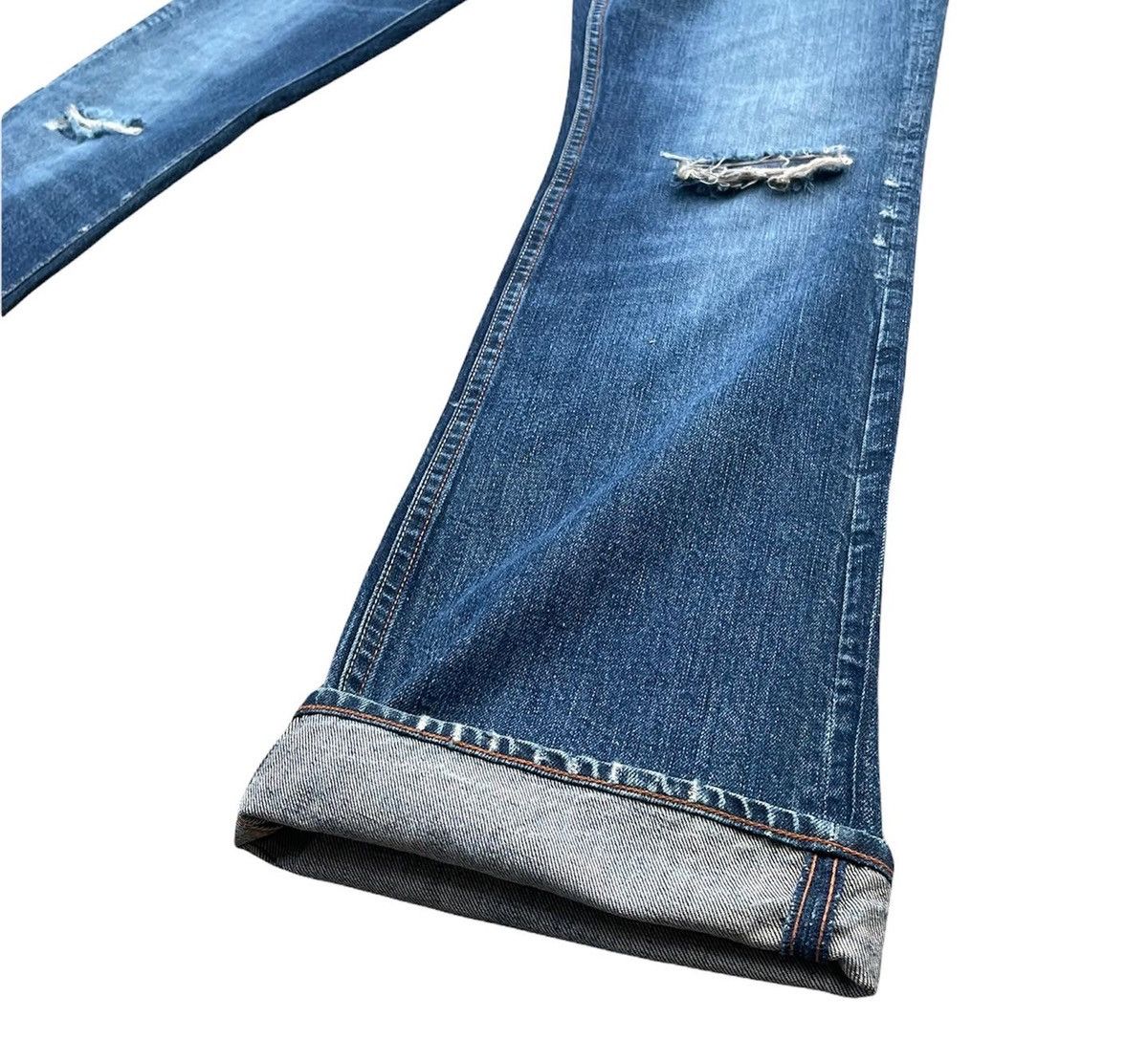 Designer × Earnest Sewn Earnest Sewn Distressed Denim Size US 35 - 2 Thumbnail
