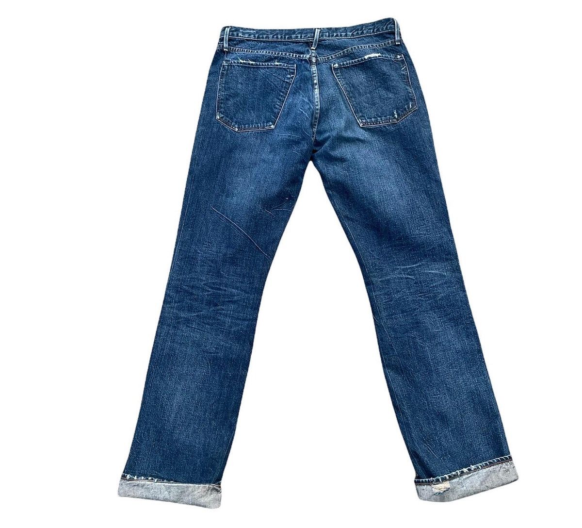 Designer × Earnest Sewn Earnest Sewn Distressed Denim Size US 35 - 6 Thumbnail