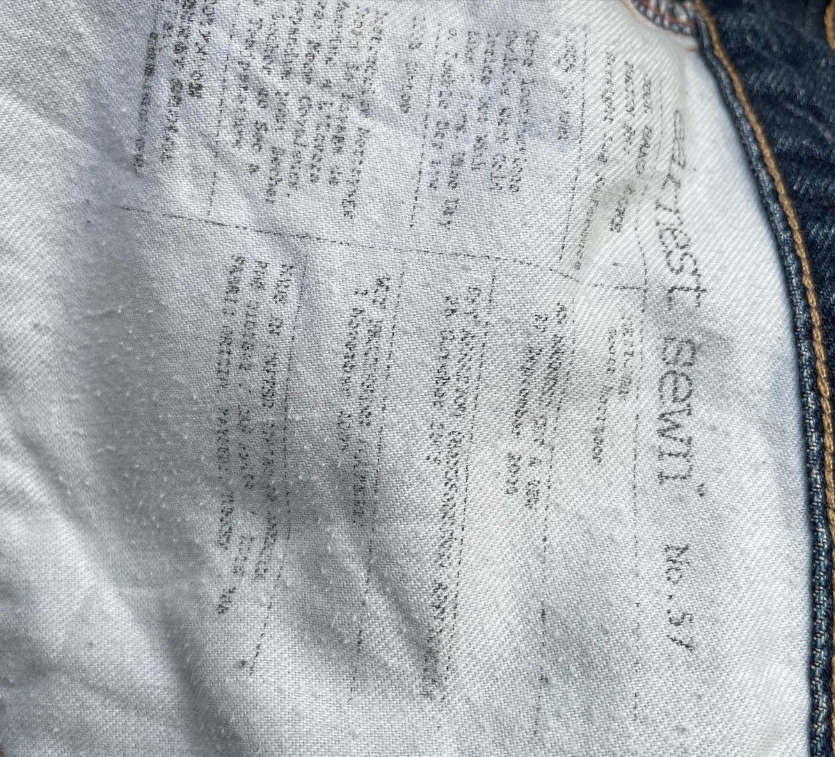 Designer × Earnest Sewn Earnest Sewn Distressed Denim Size US 35 - 9 Thumbnail
