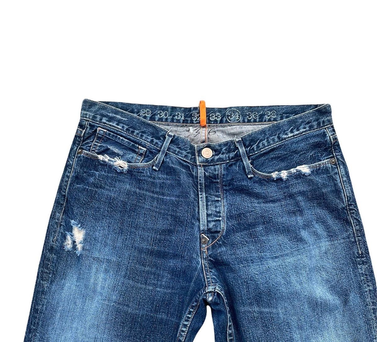 Designer × Earnest Sewn Earnest Sewn Distressed Denim Size US 35 - 4 Thumbnail